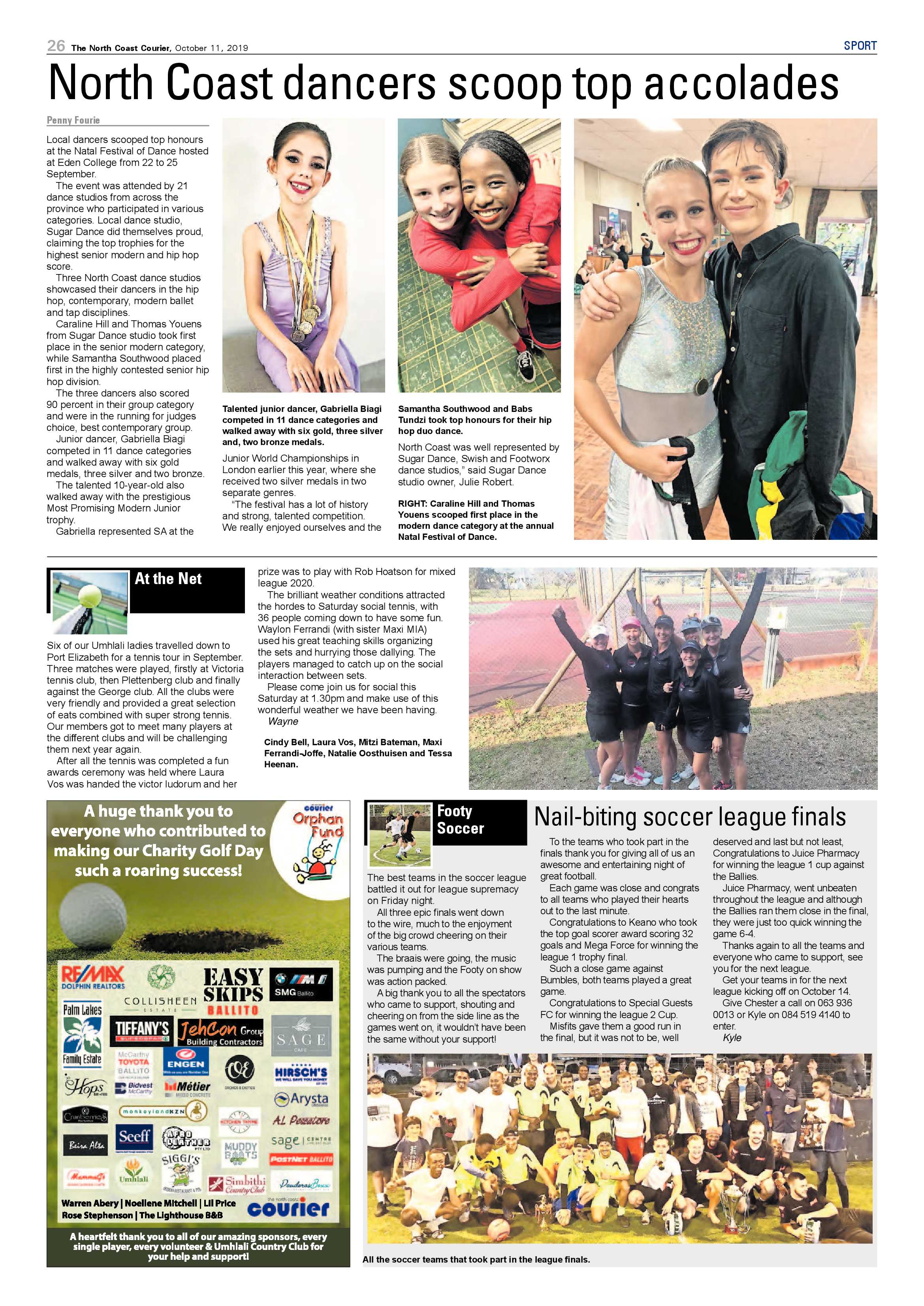 North Coast Courier 11 October 2019 page 26