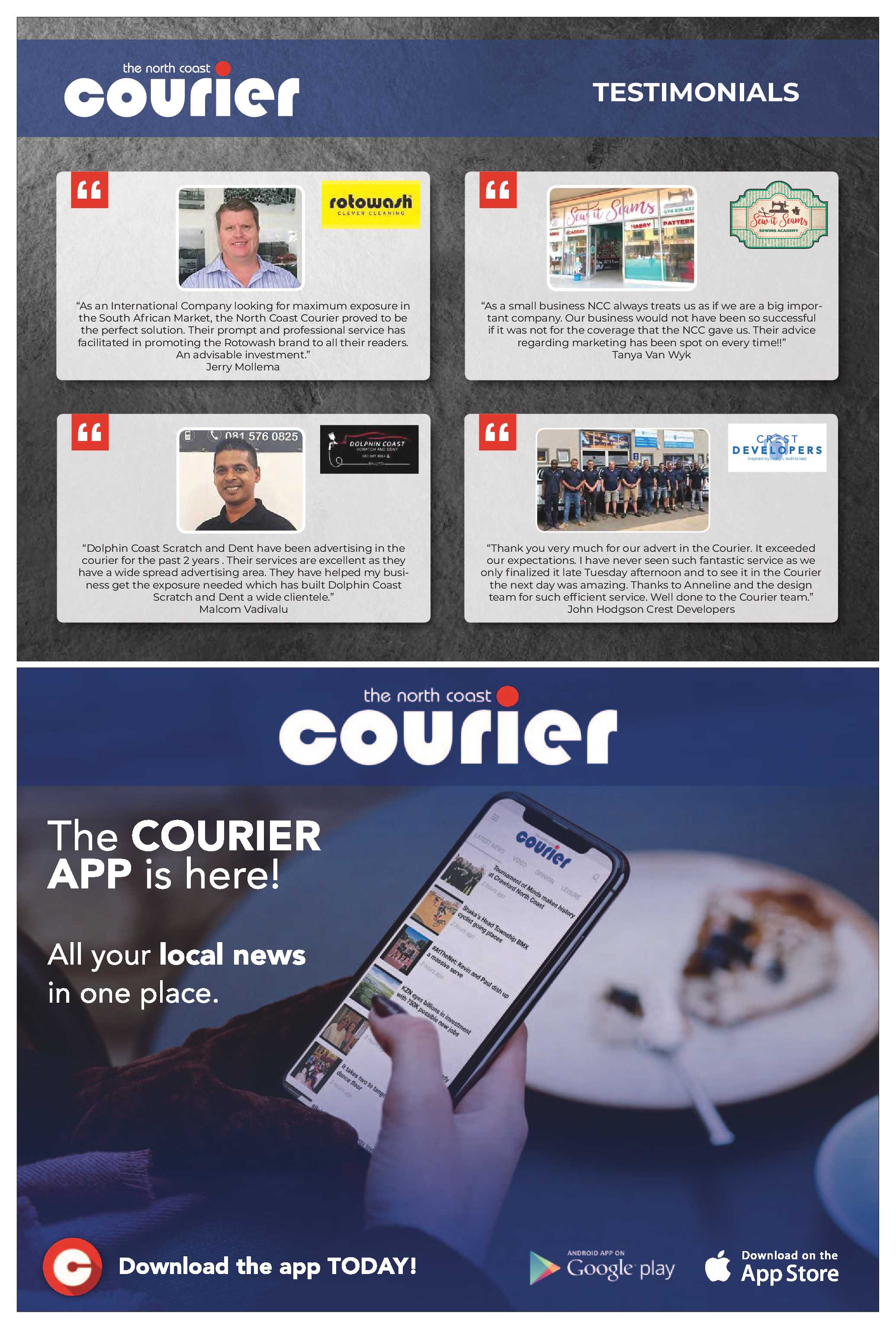North Coast Courier 11 October 2019 page 29