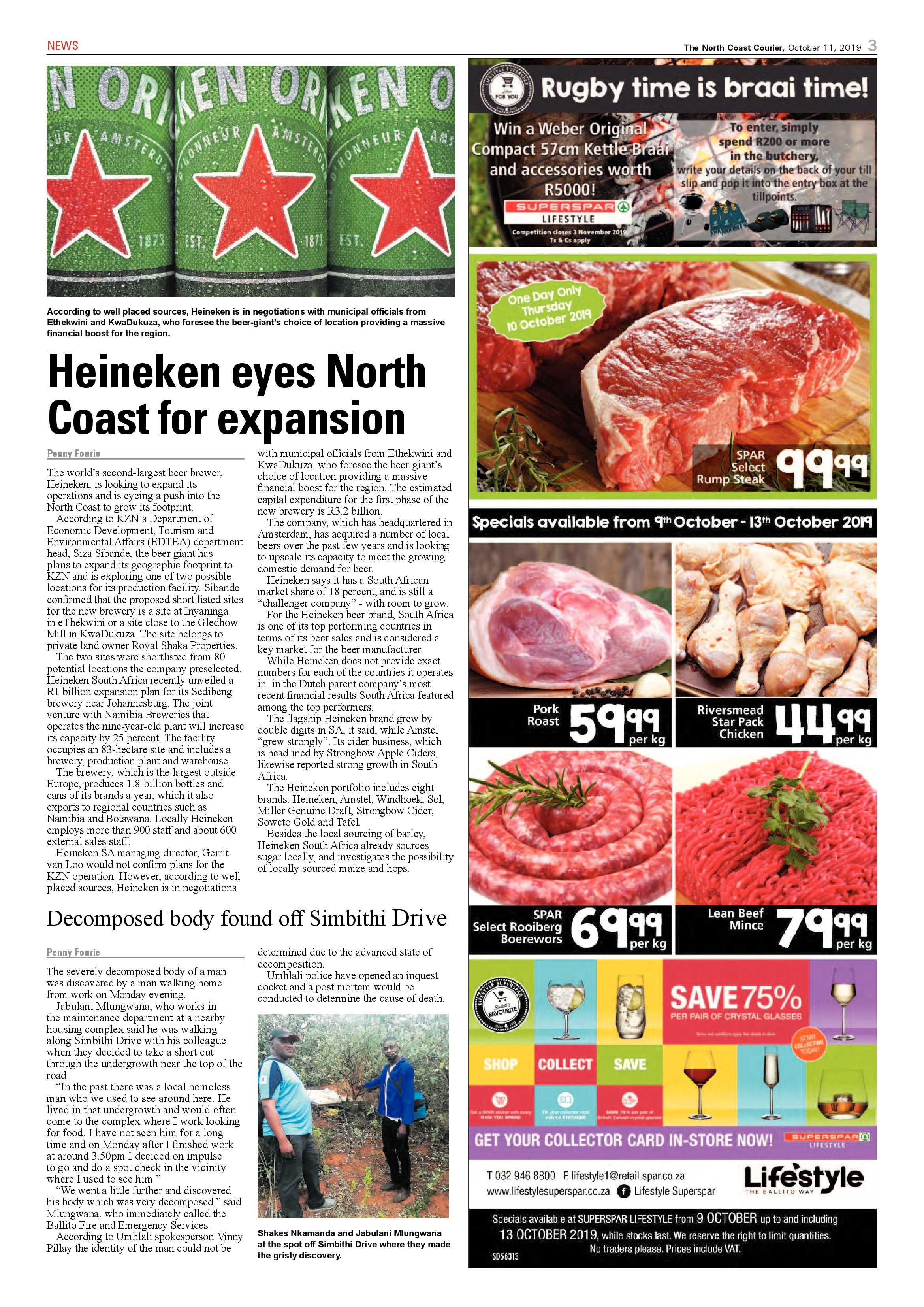 North Coast Courier 11 October 2019 page 3