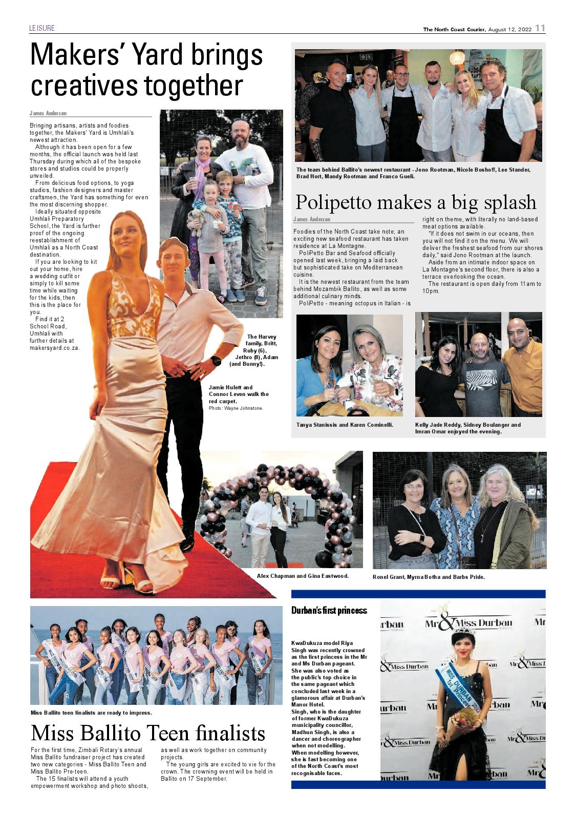 North Coast Courier 12 August 2022 page 11