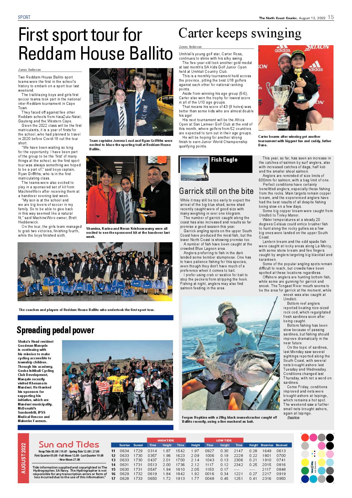 North Coast Courier 12 August 2022 page 15