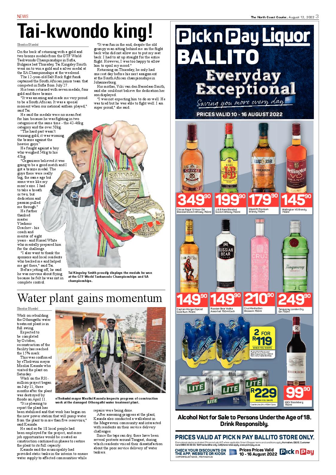 North Coast Courier 12 August 2022 page 3