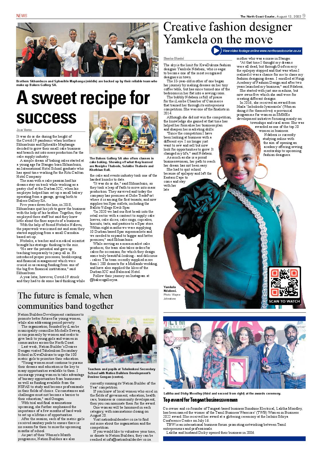North Coast Courier 12 August 2022 page 9