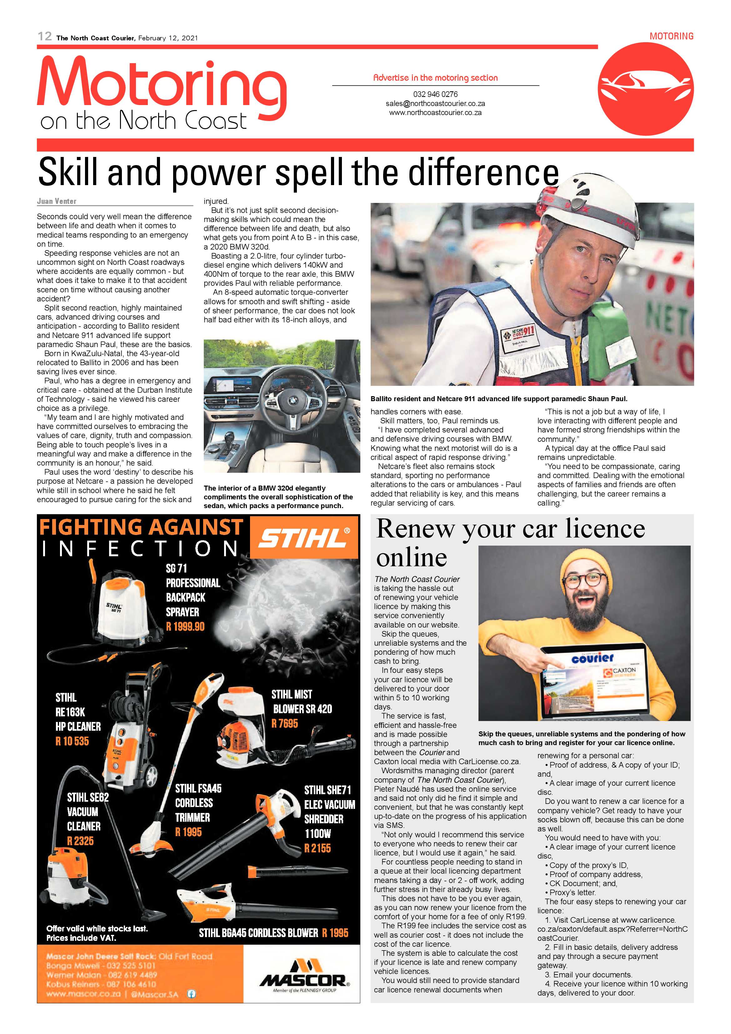 North Coast Courier 12 February 2021 page 12
