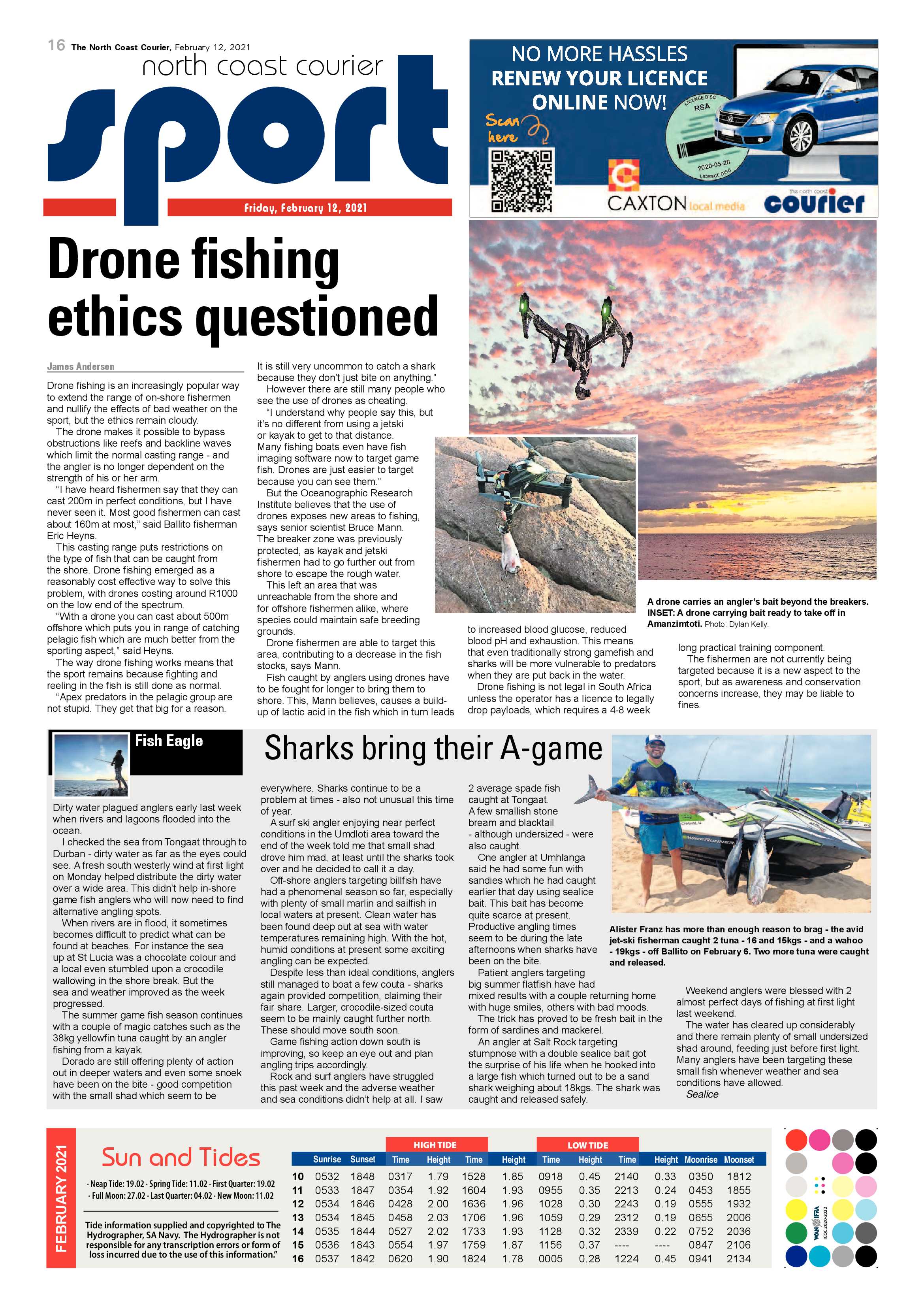 North Coast Courier 12 February 2021 page 16