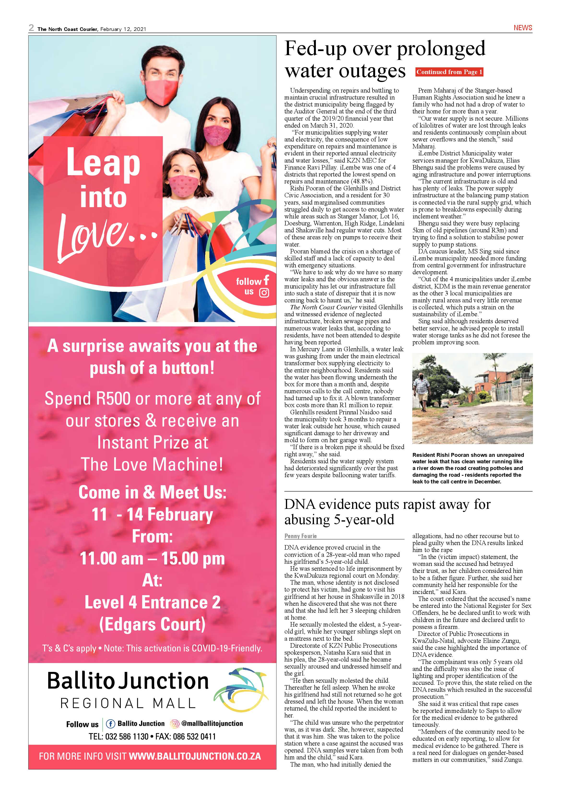 North Coast Courier 12 February 2021 page 2