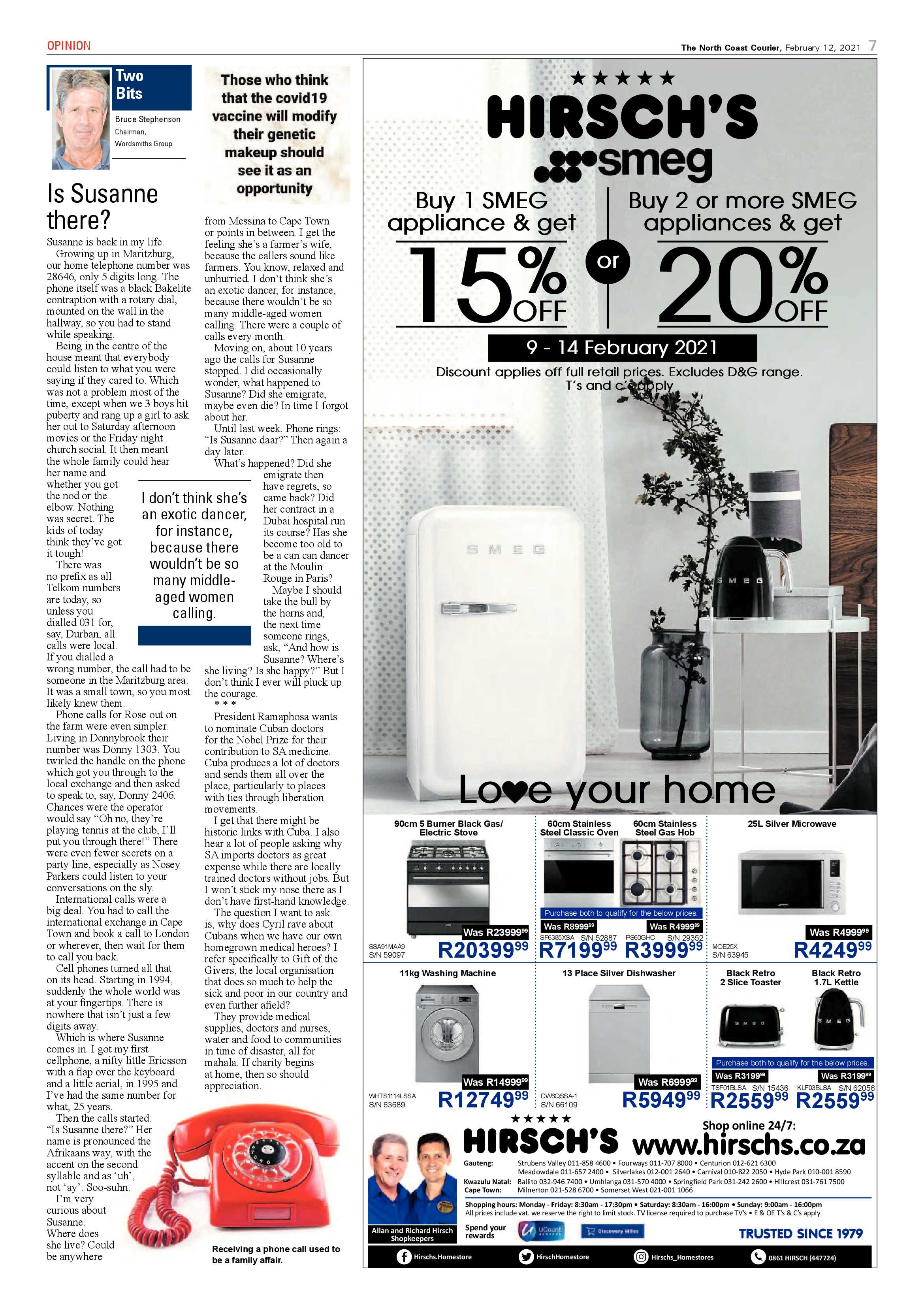 North Coast Courier 12 February 2021 page 7