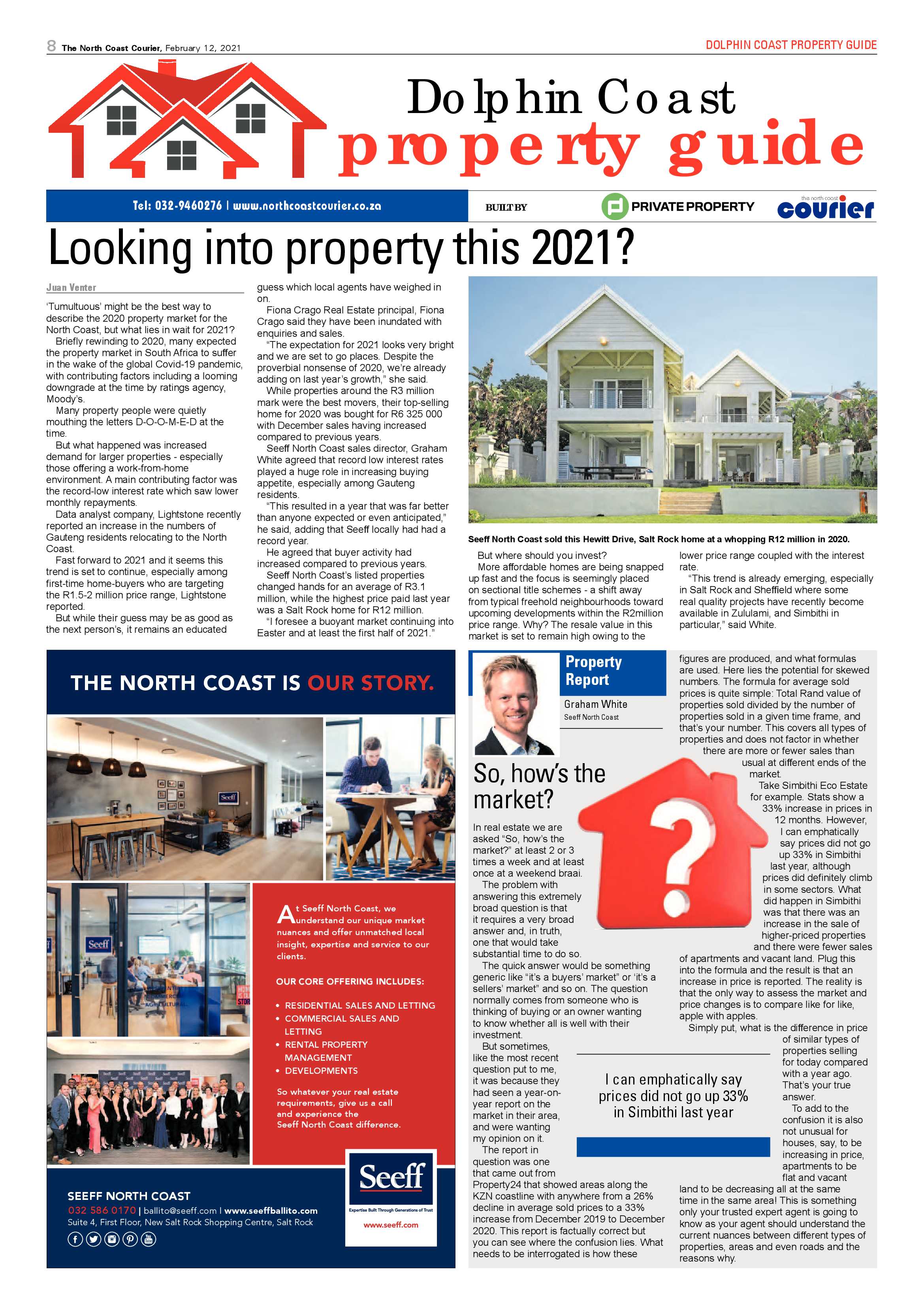North Coast Courier 12 February 2021 page 8