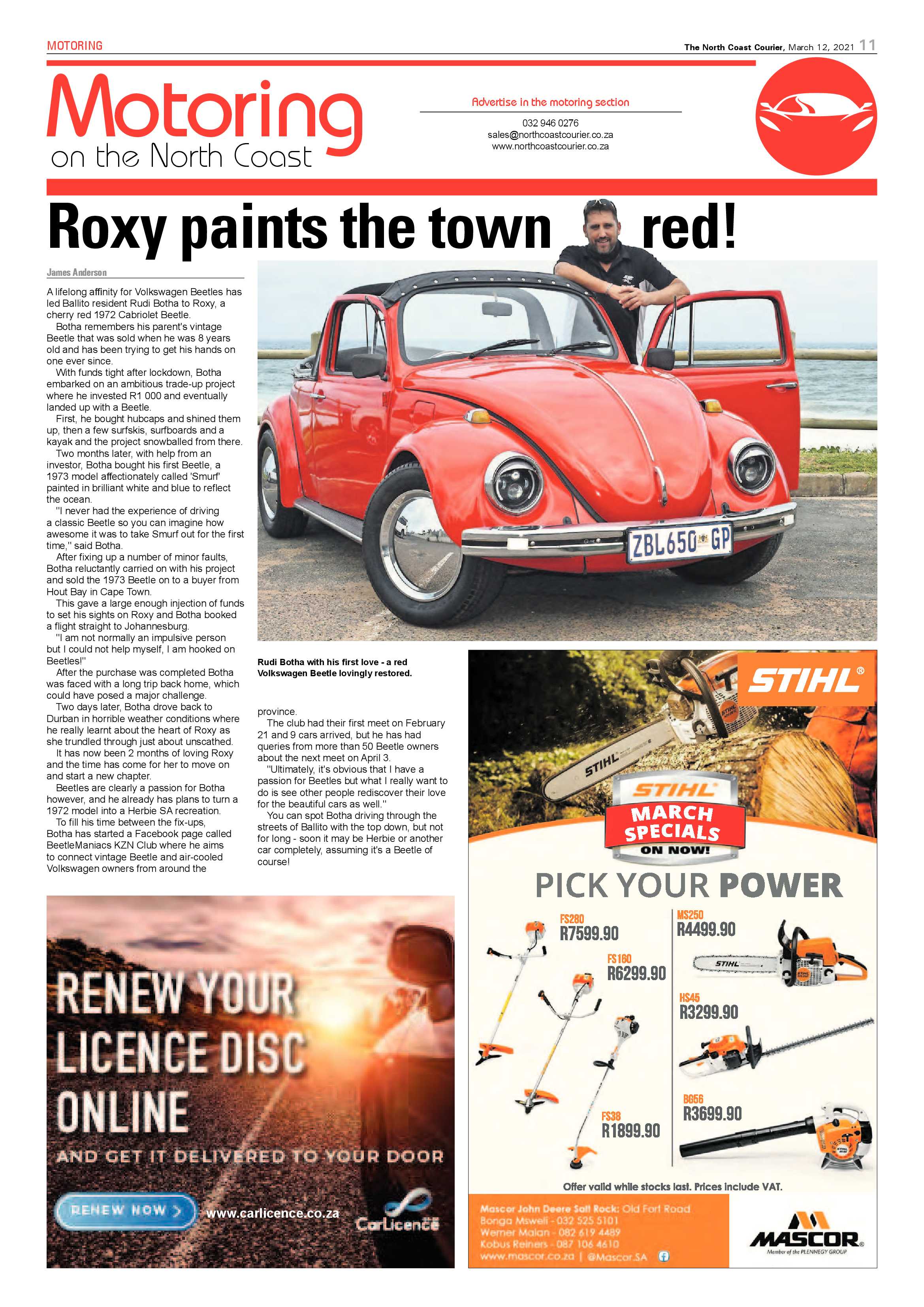 North Coast Courier 12 March 2021 page 11