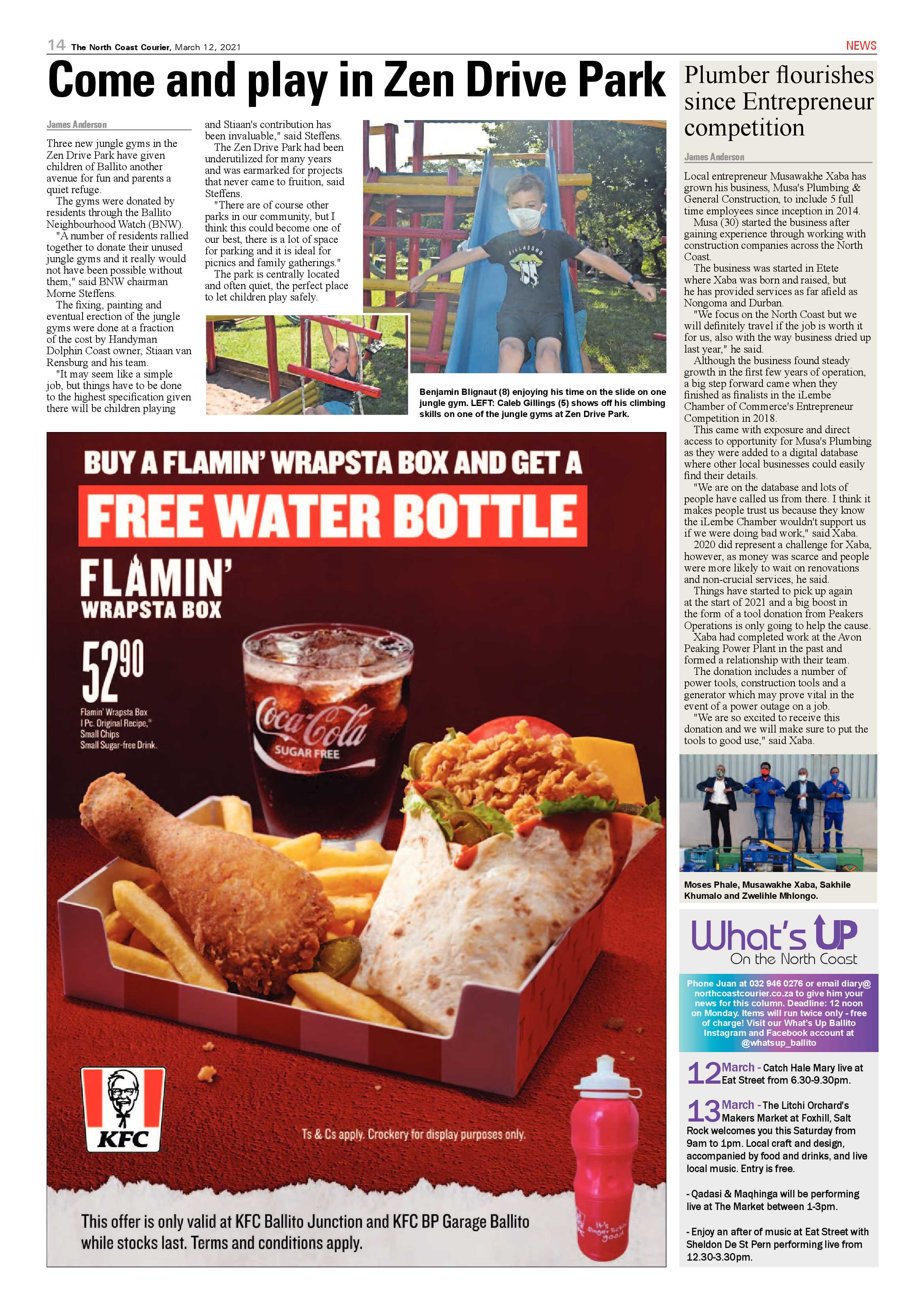 North Coast Courier 12 March 2021 page 14