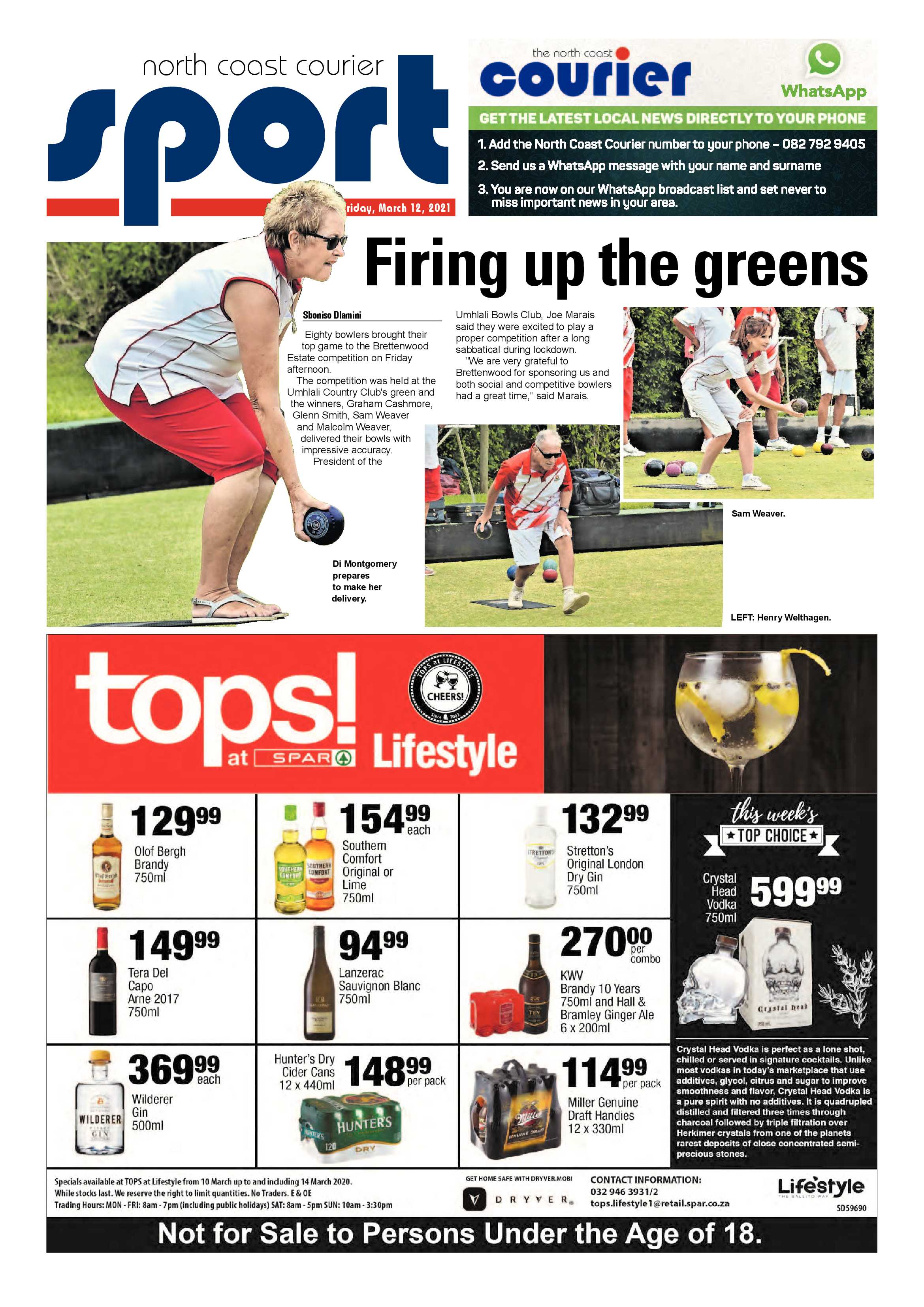 North Coast Courier 12 March 2021 page 16