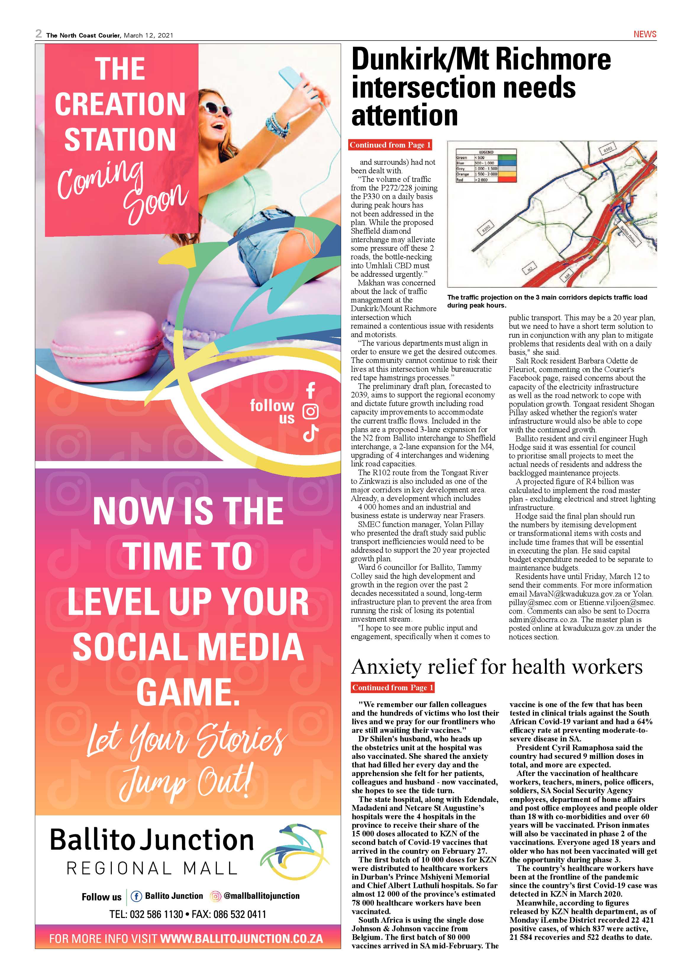 North Coast Courier 12 March 2021 page 2