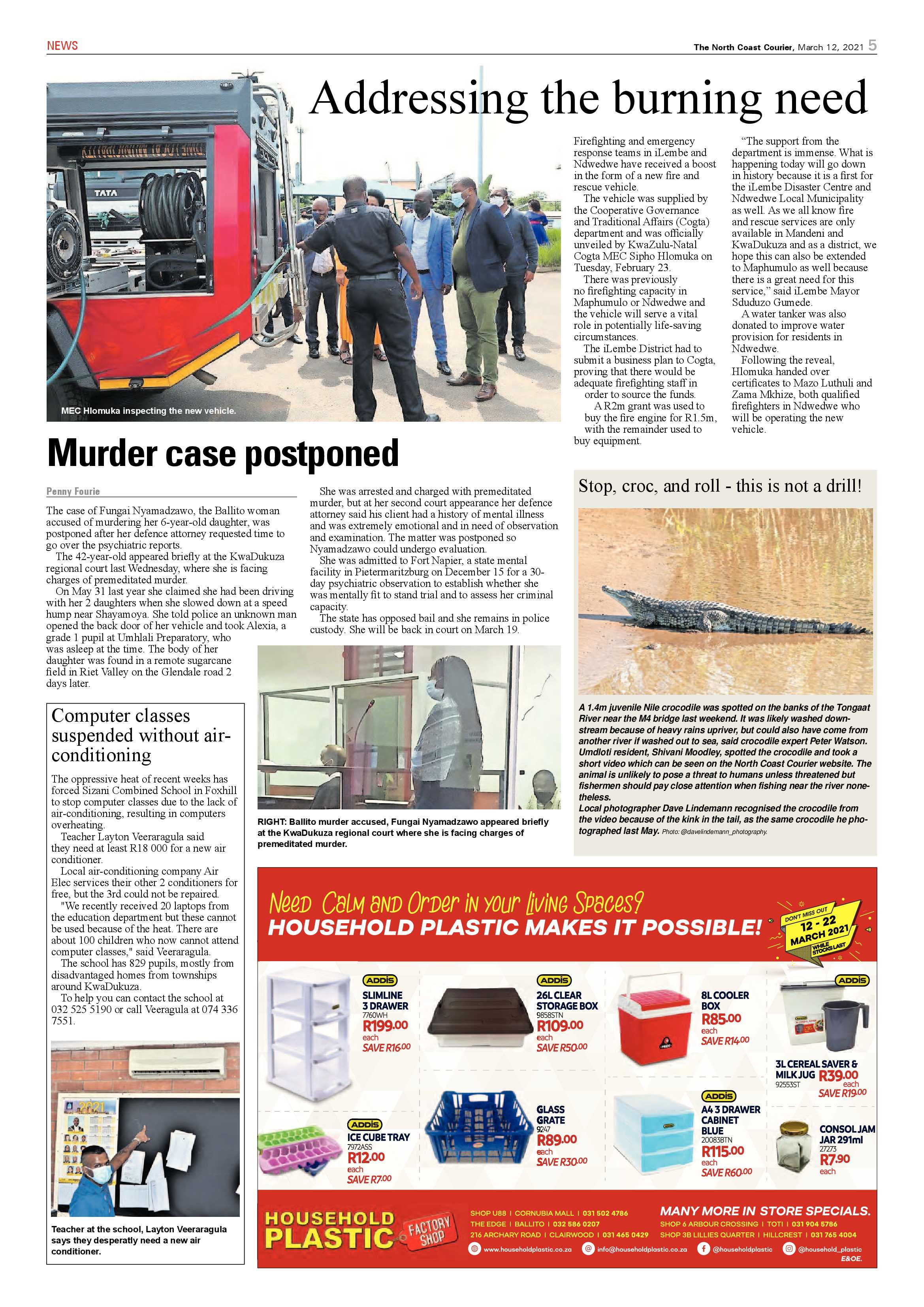 North Coast Courier 12 March 2021 page 5