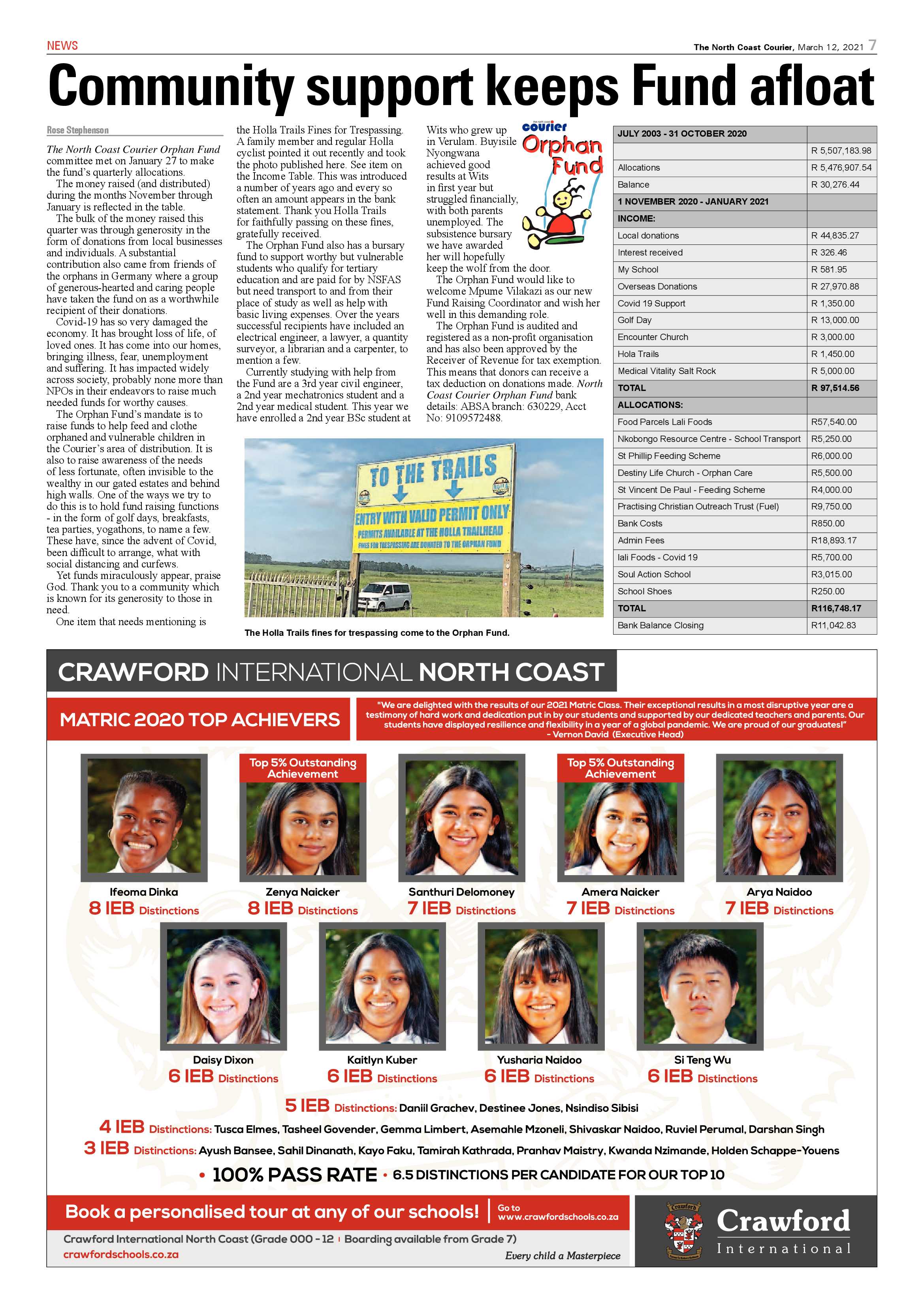 North Coast Courier 12 March 2021 page 7