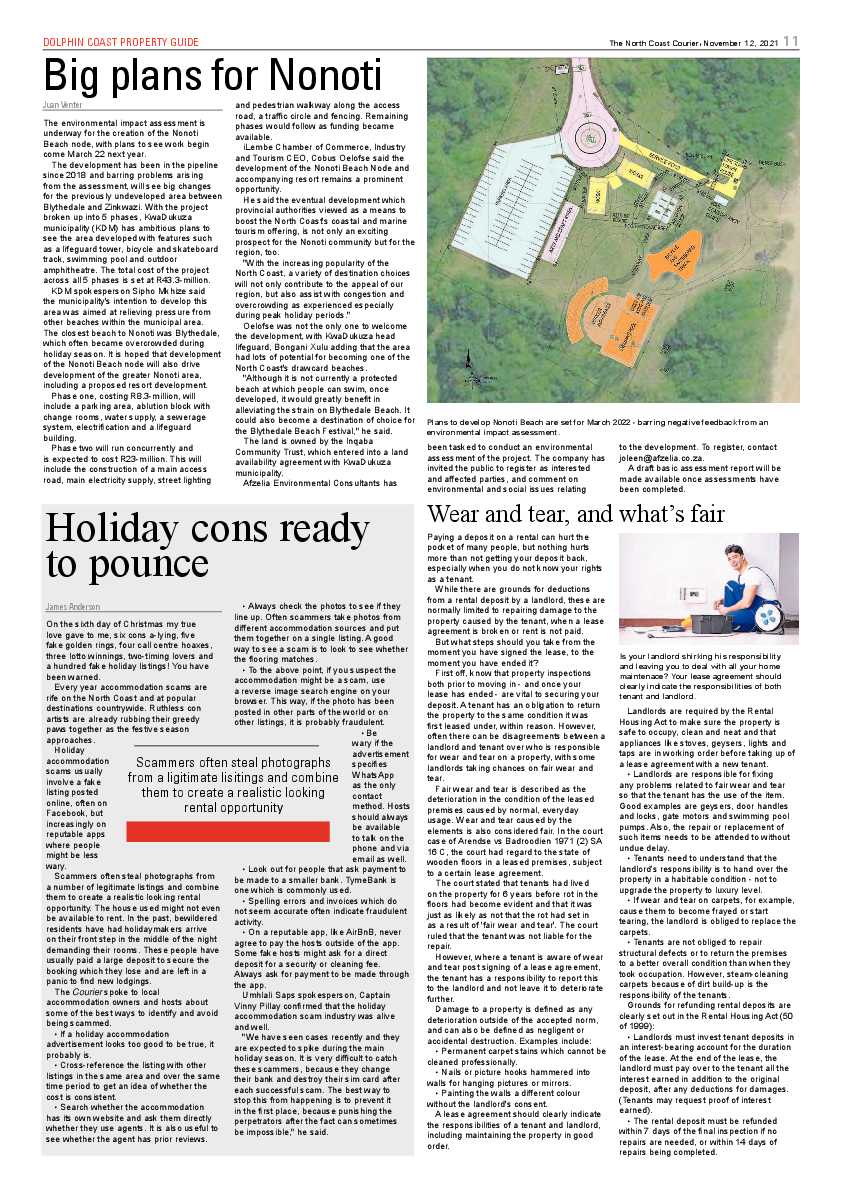 North Coast Courier 12 November 2021 page 11