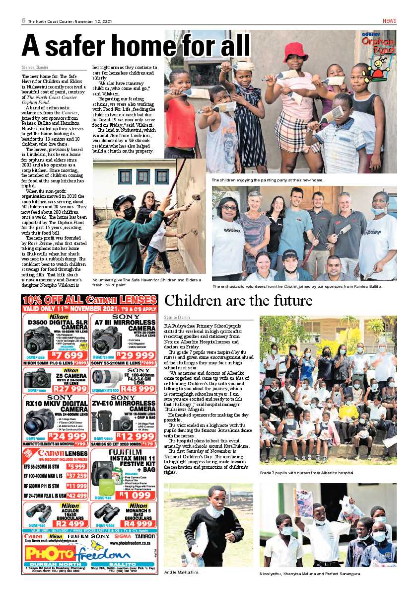 North Coast Courier 12 November 2021 page 6