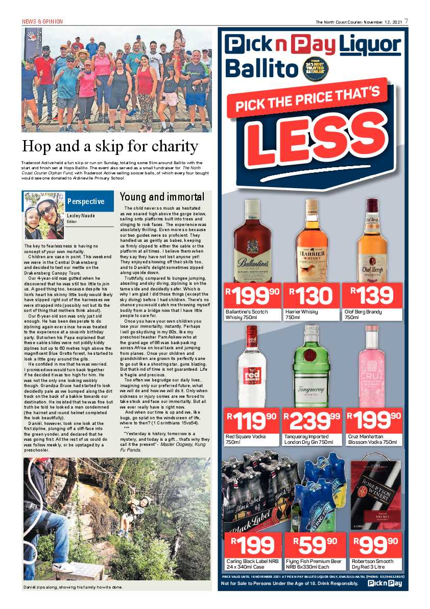 North Coast Courier 12 November 2021 page 7