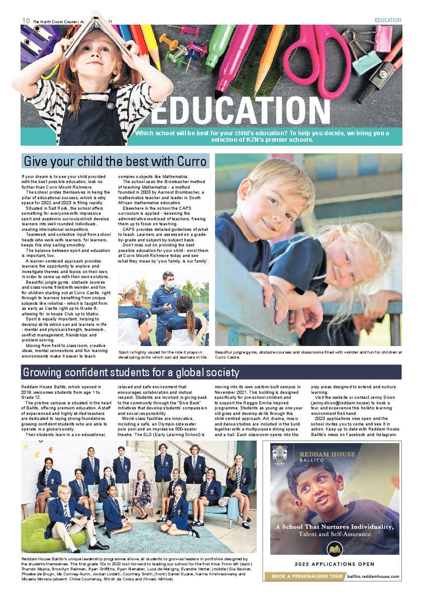 North Coast Courier 13 August 2021 page 10