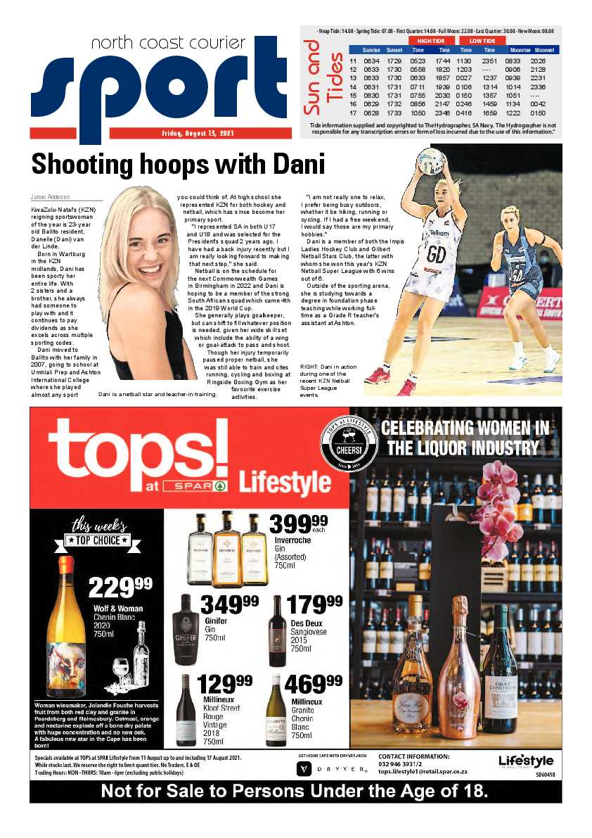 North Coast Courier 13 August 2021 page 24