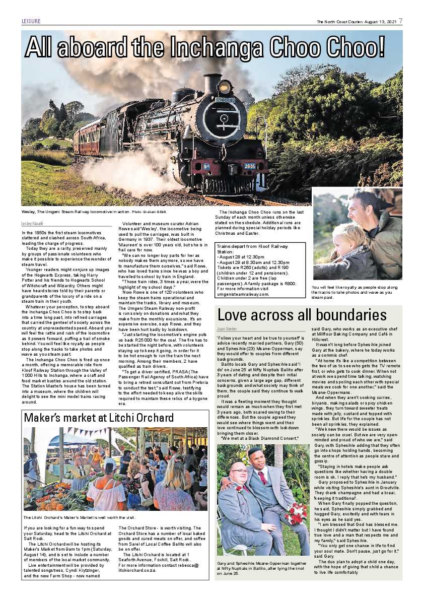 North Coast Courier 13 August 2021 page 7