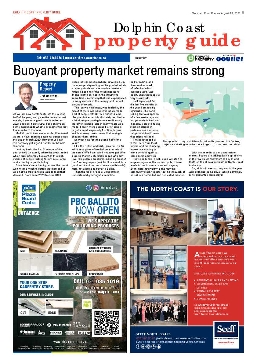 North Coast Courier 13 August 2021 page 9