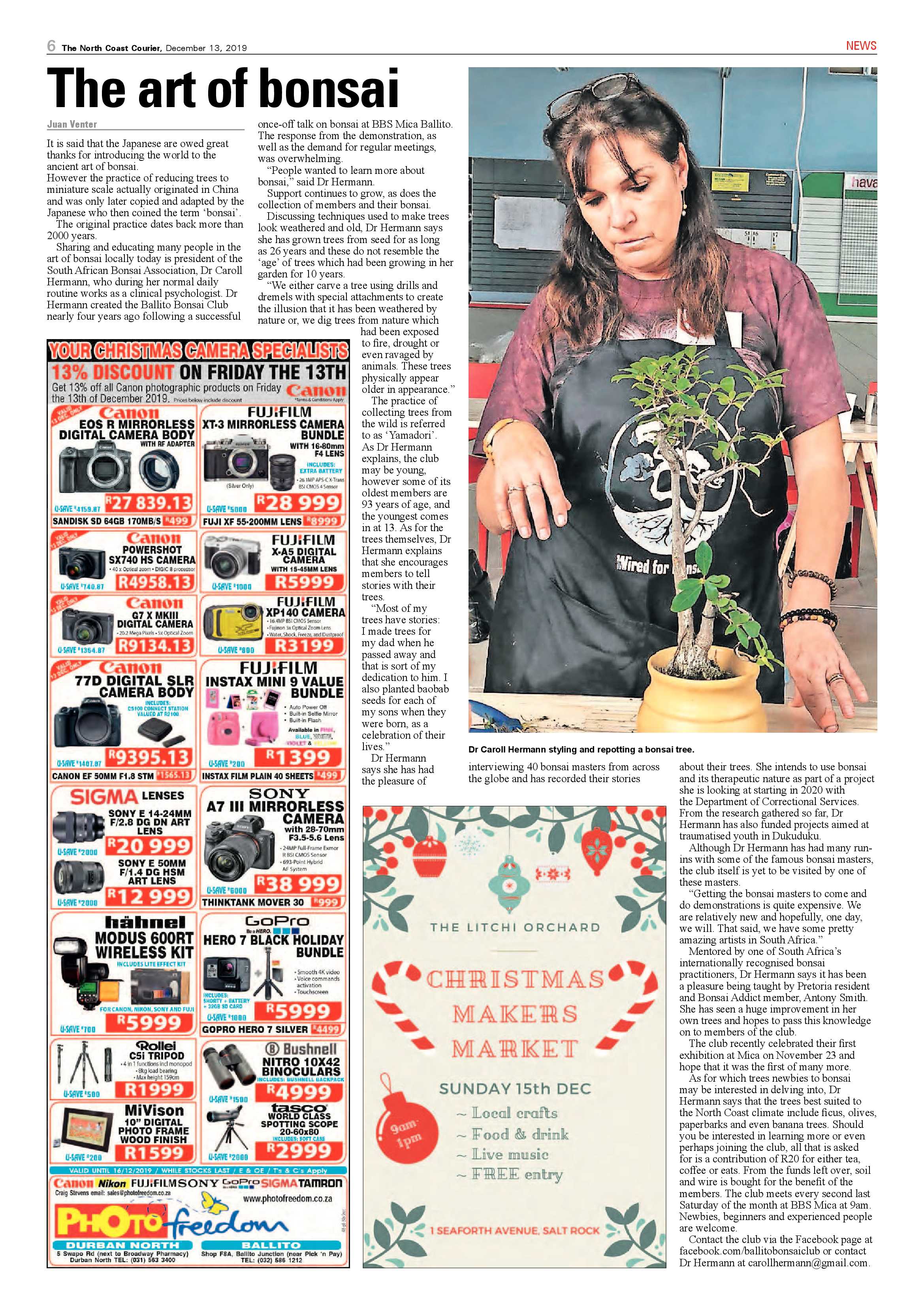 North Coast Courier 13 December 2019 page 6
