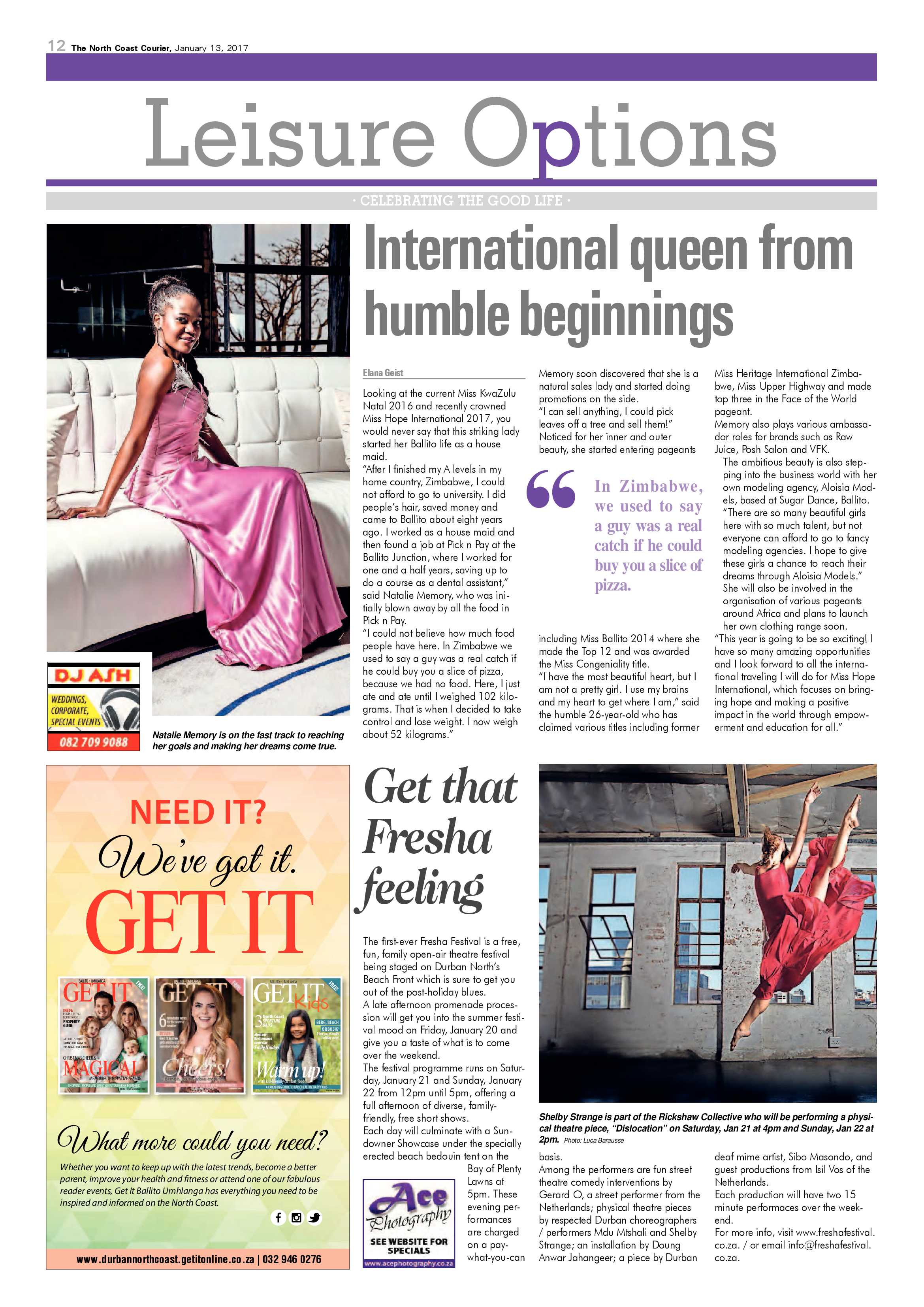 North Coast Courier – 13 January 2017 page 12