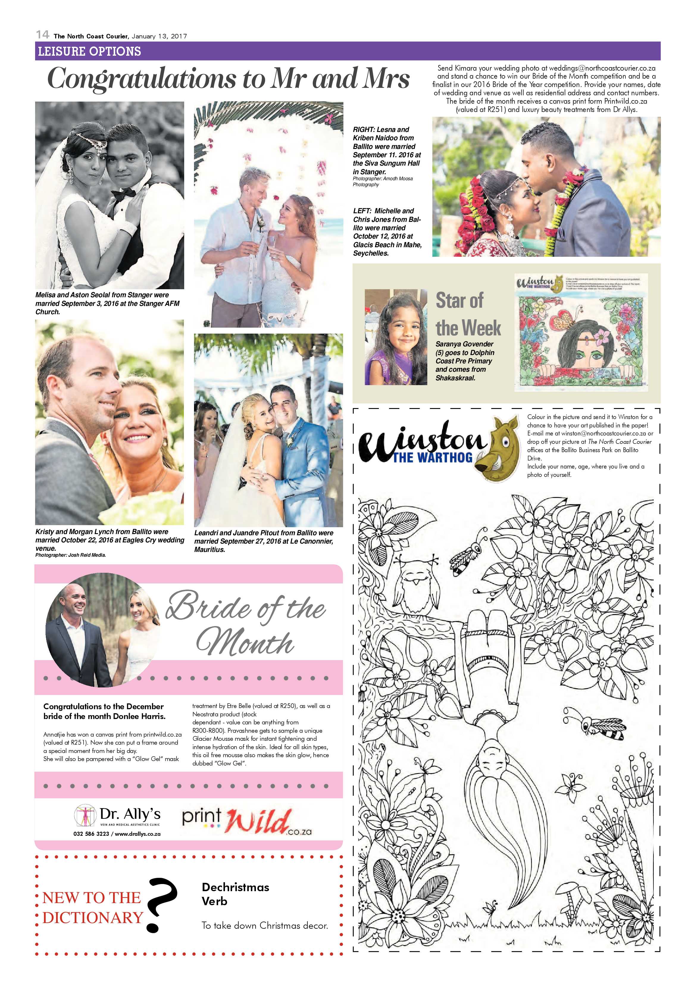 North Coast Courier – 13 January 2017 page 14