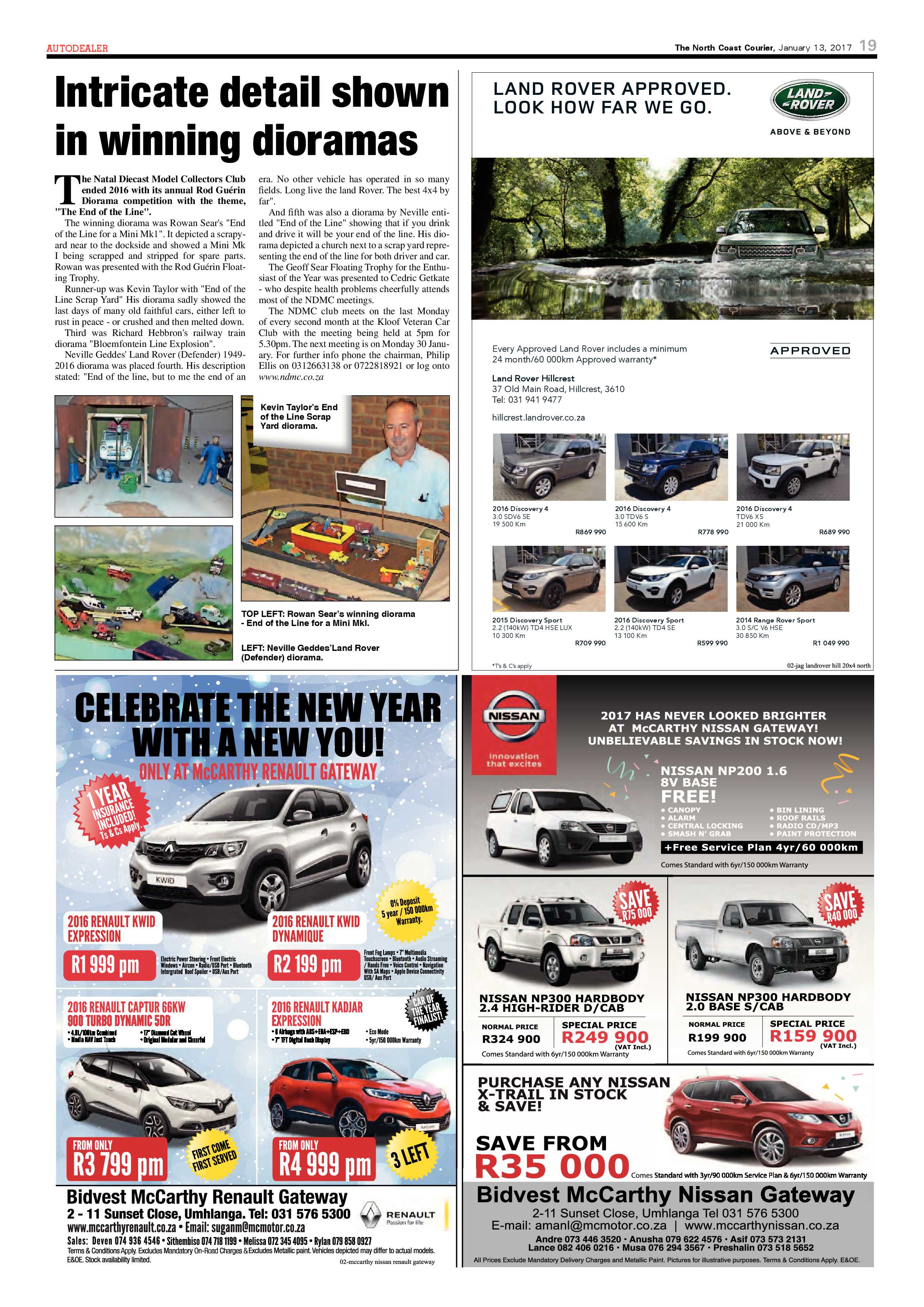 North Coast Courier – 13 January 2017 page 19
