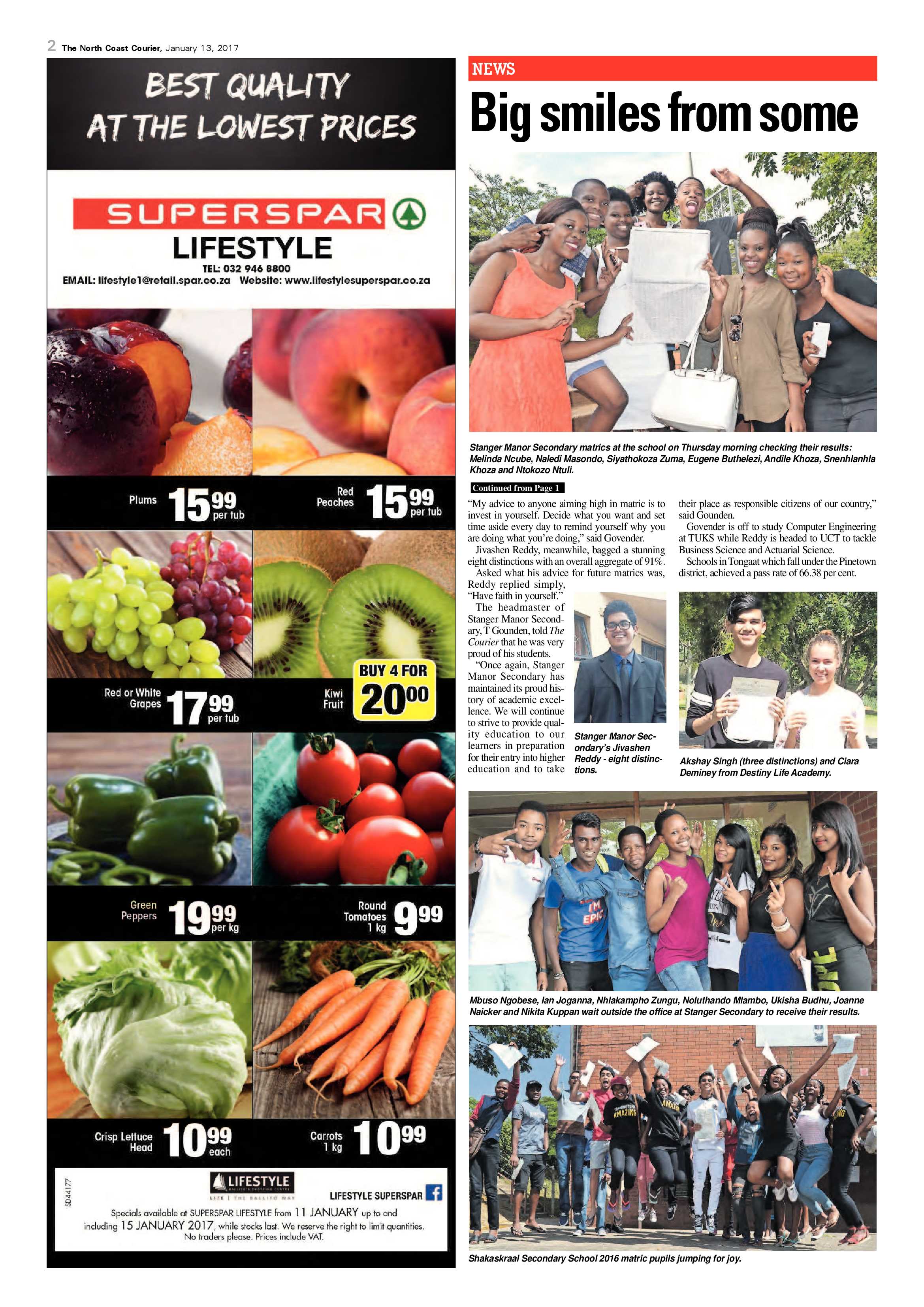 North Coast Courier – 13 January 2017 page 2
