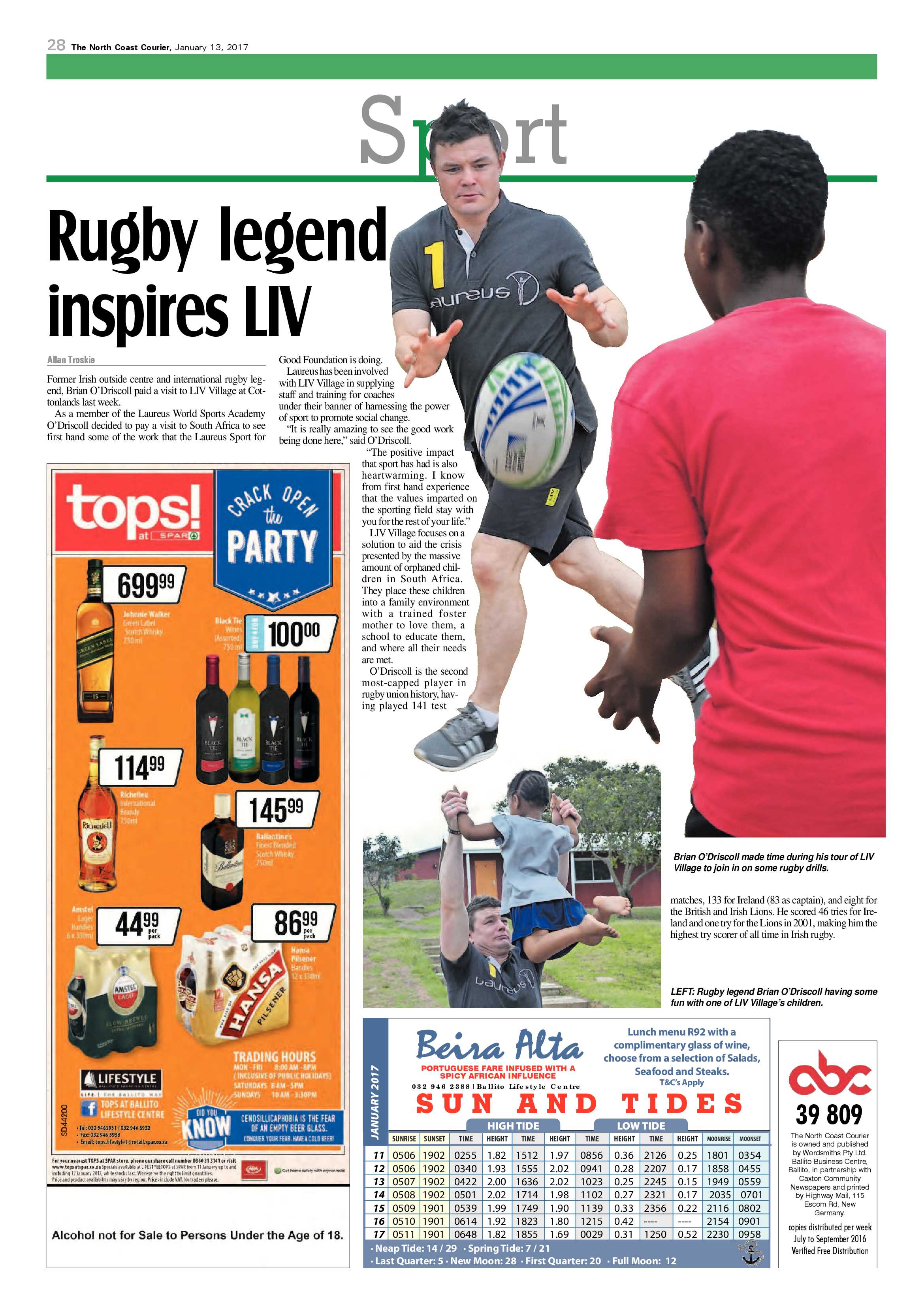 North Coast Courier – 13 January 2017 page 28