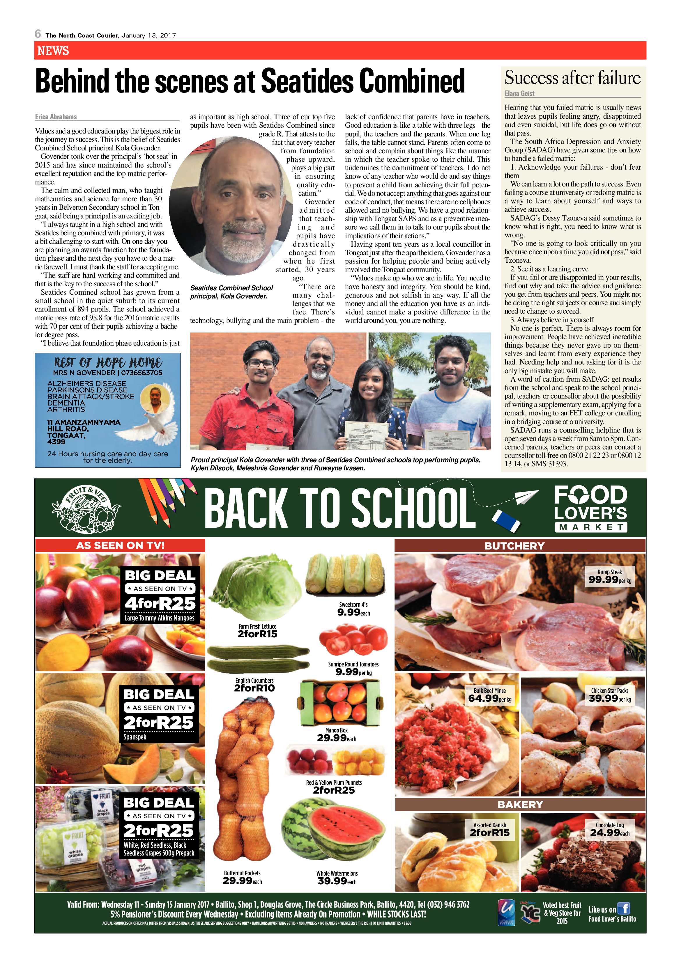 North Coast Courier – 13 January 2017 page 6