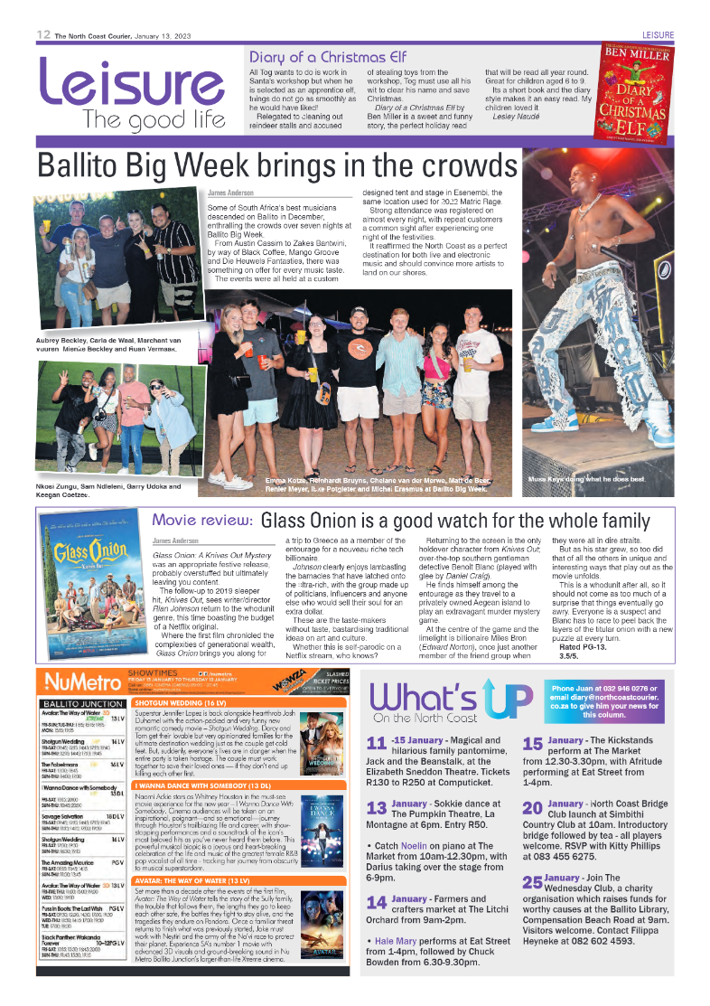 North Coast Courier 13 January 2023 page 12