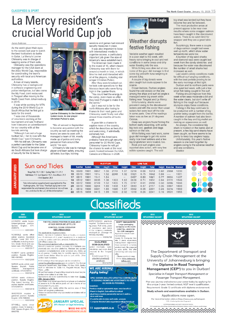 North Coast Courier 13 January 2023 page 15