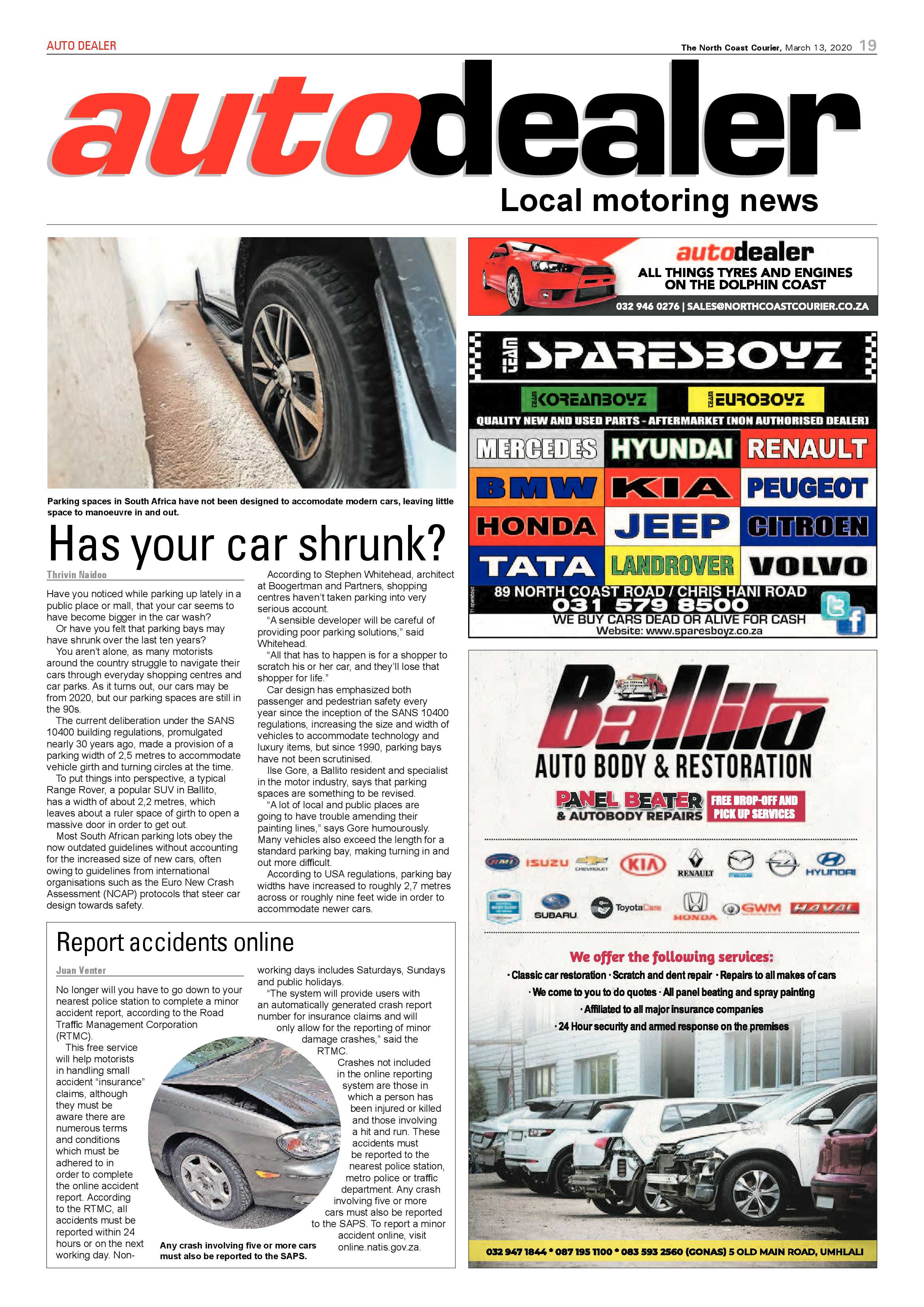 North Coast Courier 13 March 2020 page 19