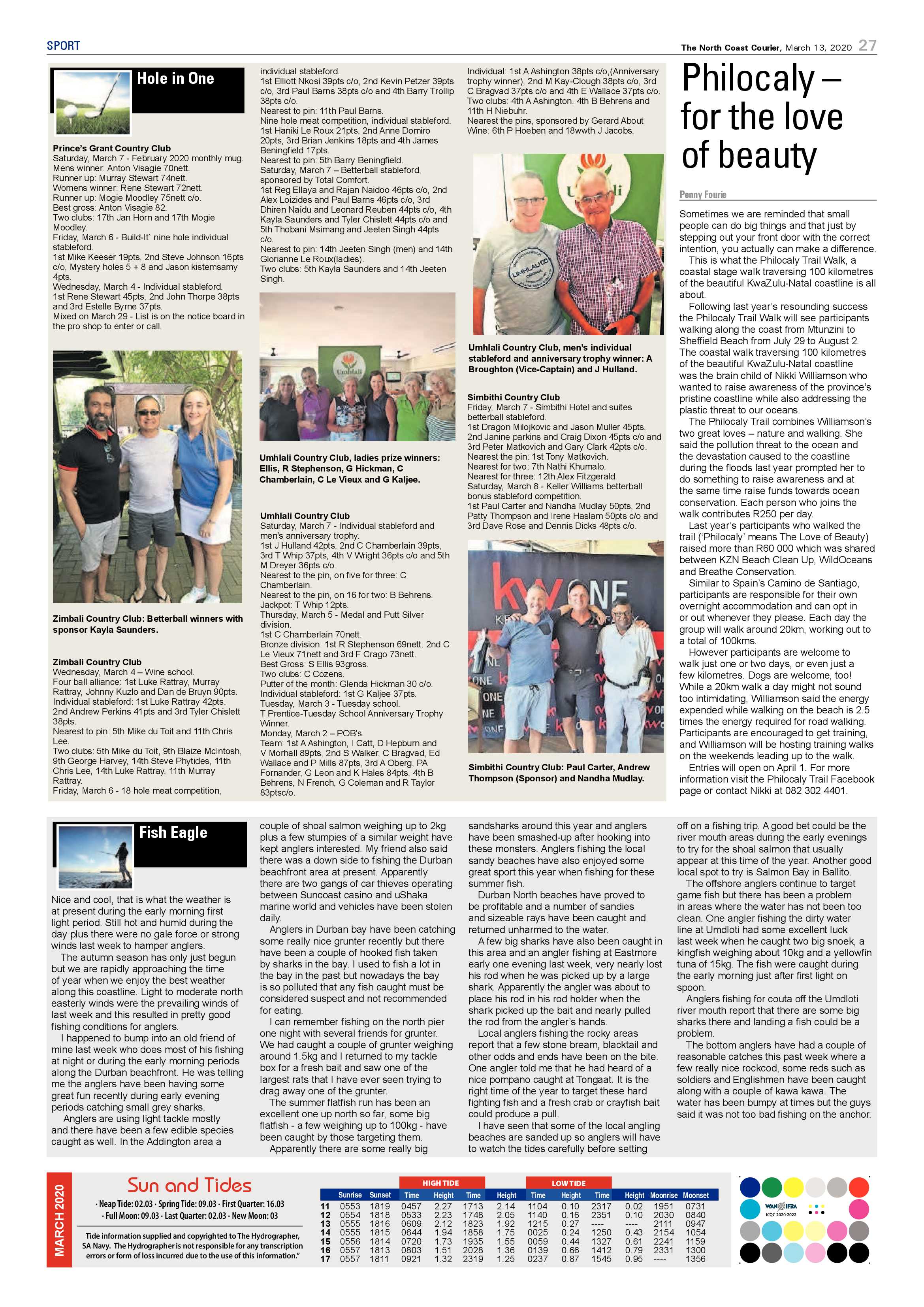 North Coast Courier 13 March 2020 page 27