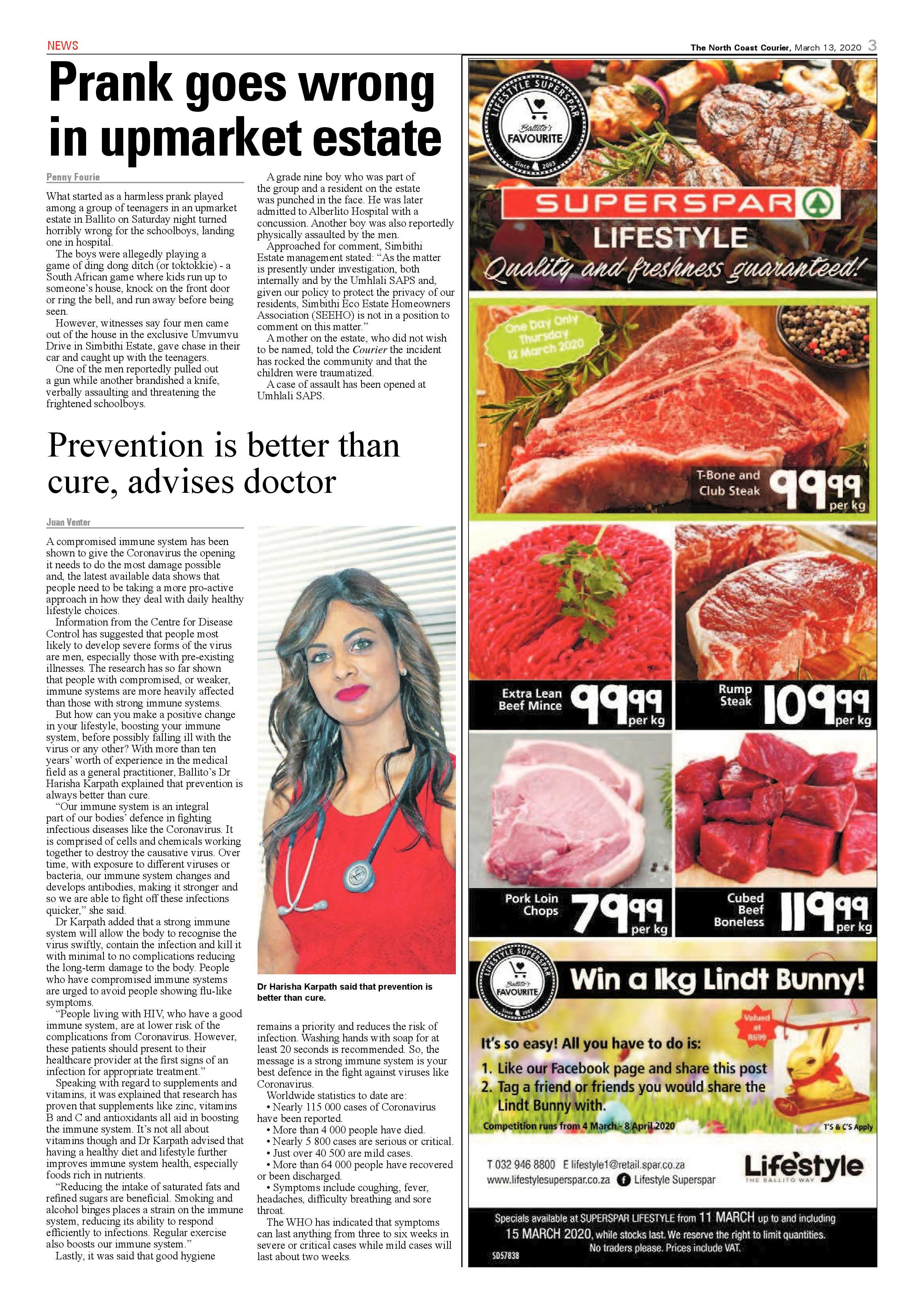 North Coast Courier 13 March 2020 page 3