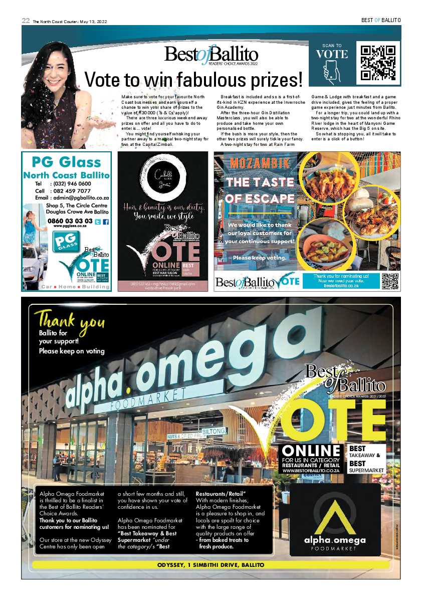 North Coast Courier 13 May 2022 page 22