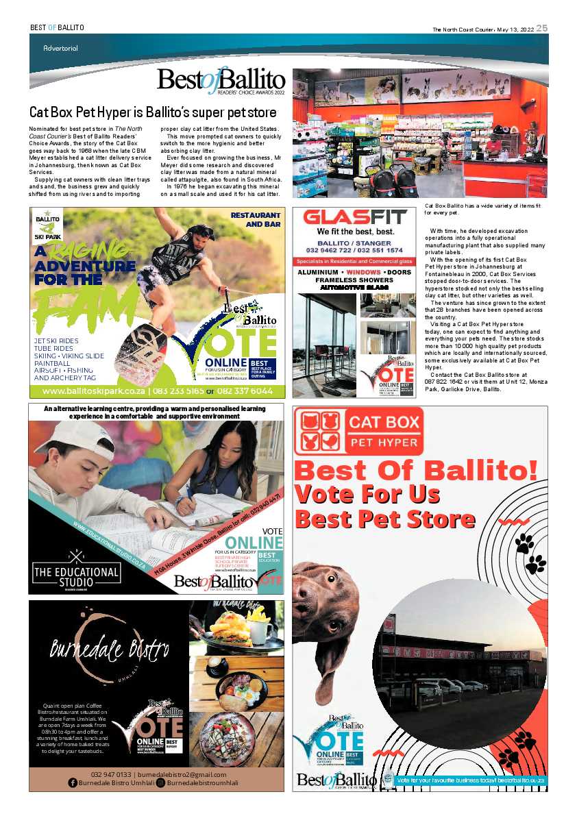 North Coast Courier 13 May 2022 page 25