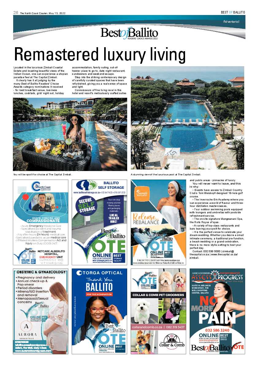 North Coast Courier 13 May 2022 page 26