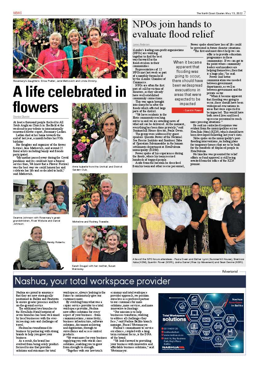 North Coast Courier 13 May 2022 page 7