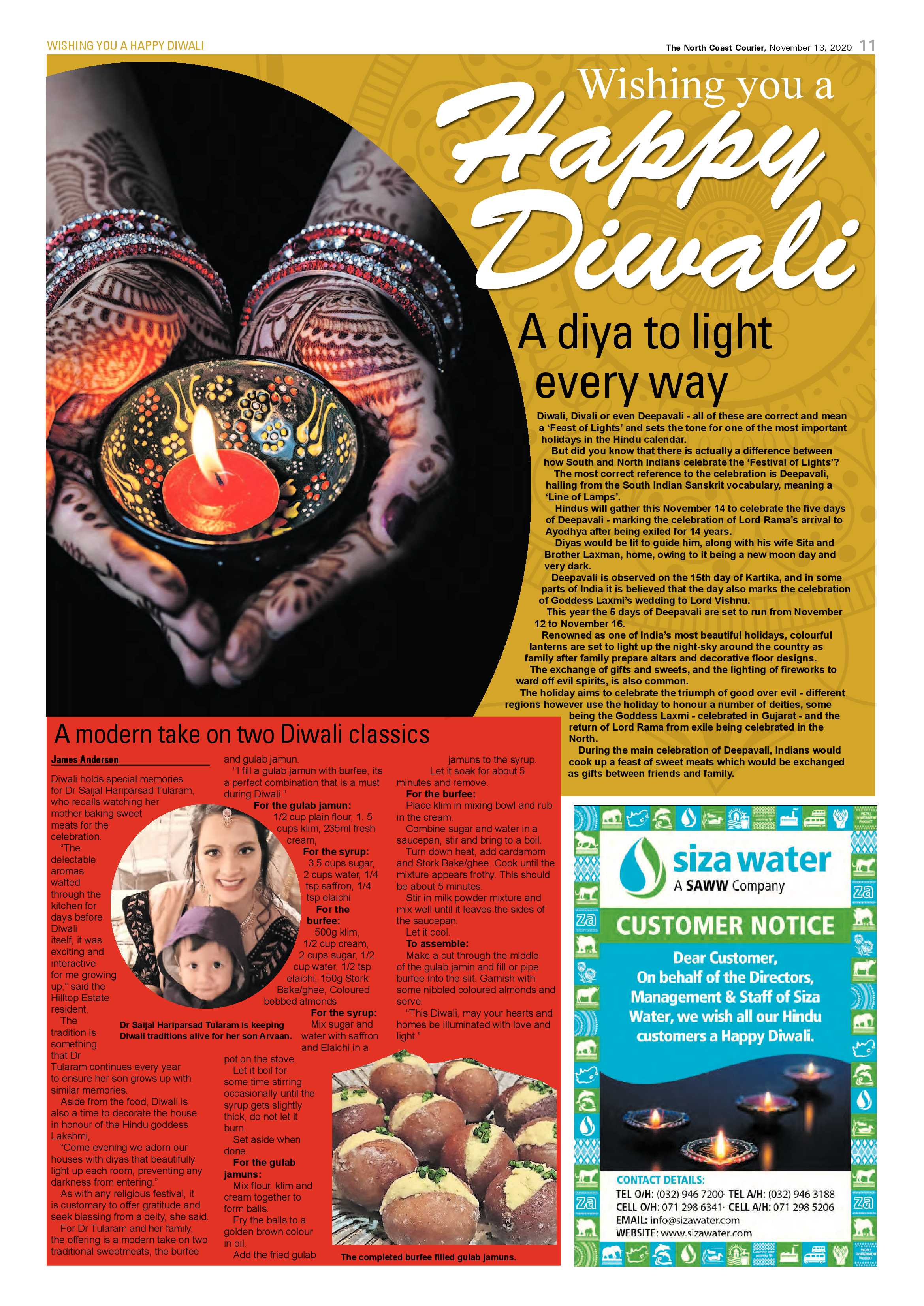 North Coast Courier 13 November 2020 page 11