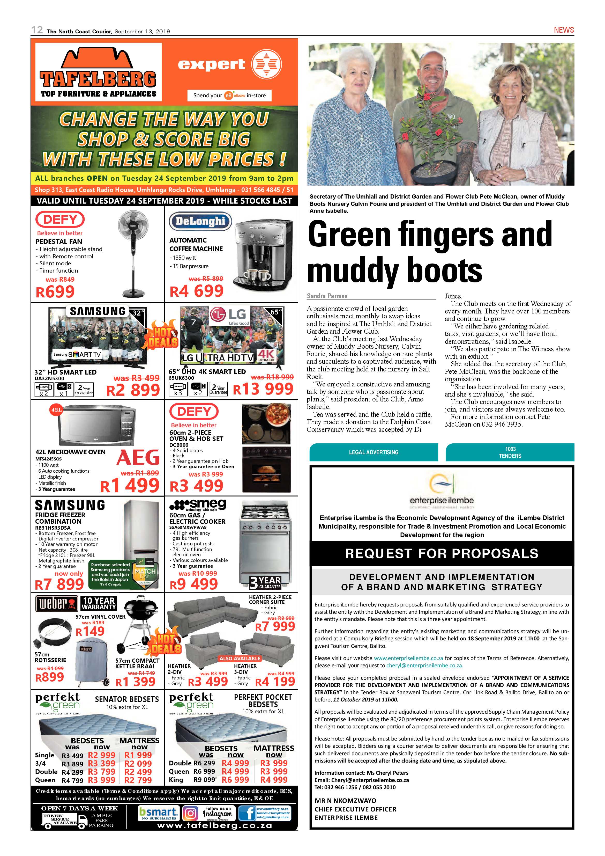 North Coast Courier 13 September 2019 page 12