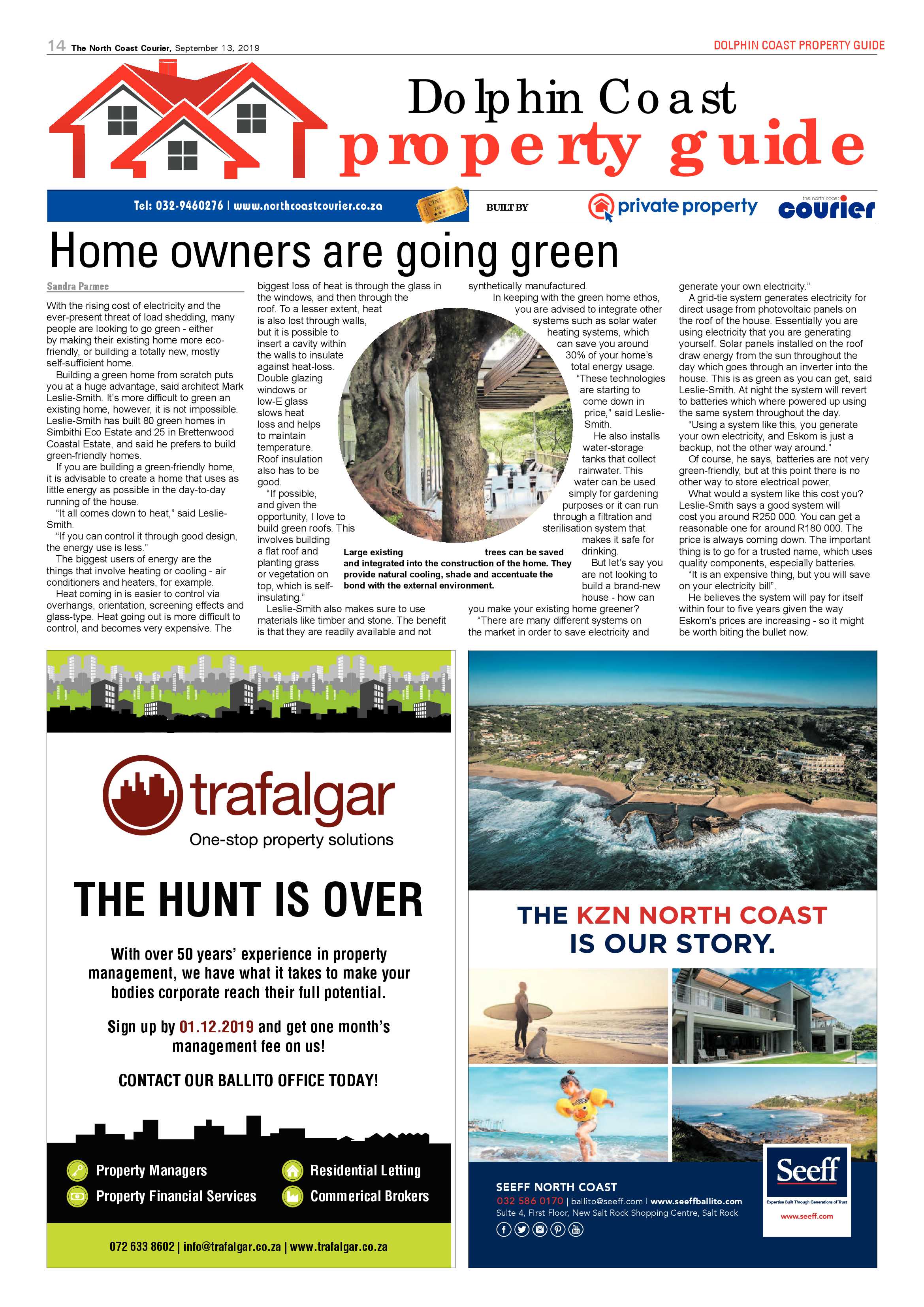 North Coast Courier 13 September 2019 page 14