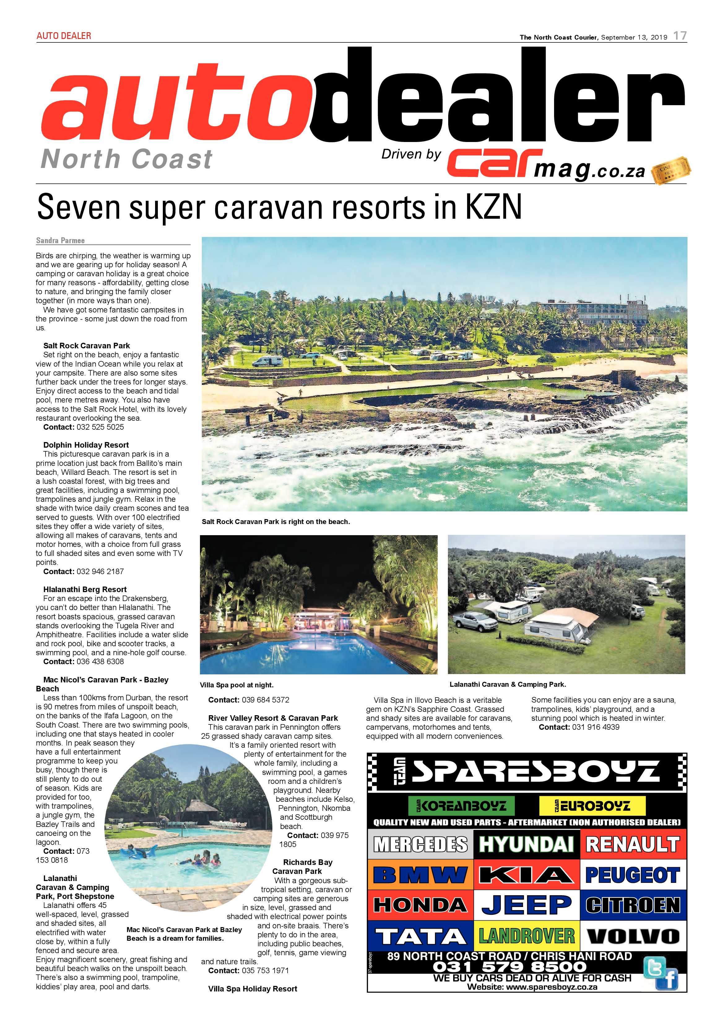North Coast Courier 13 September 2019 page 17