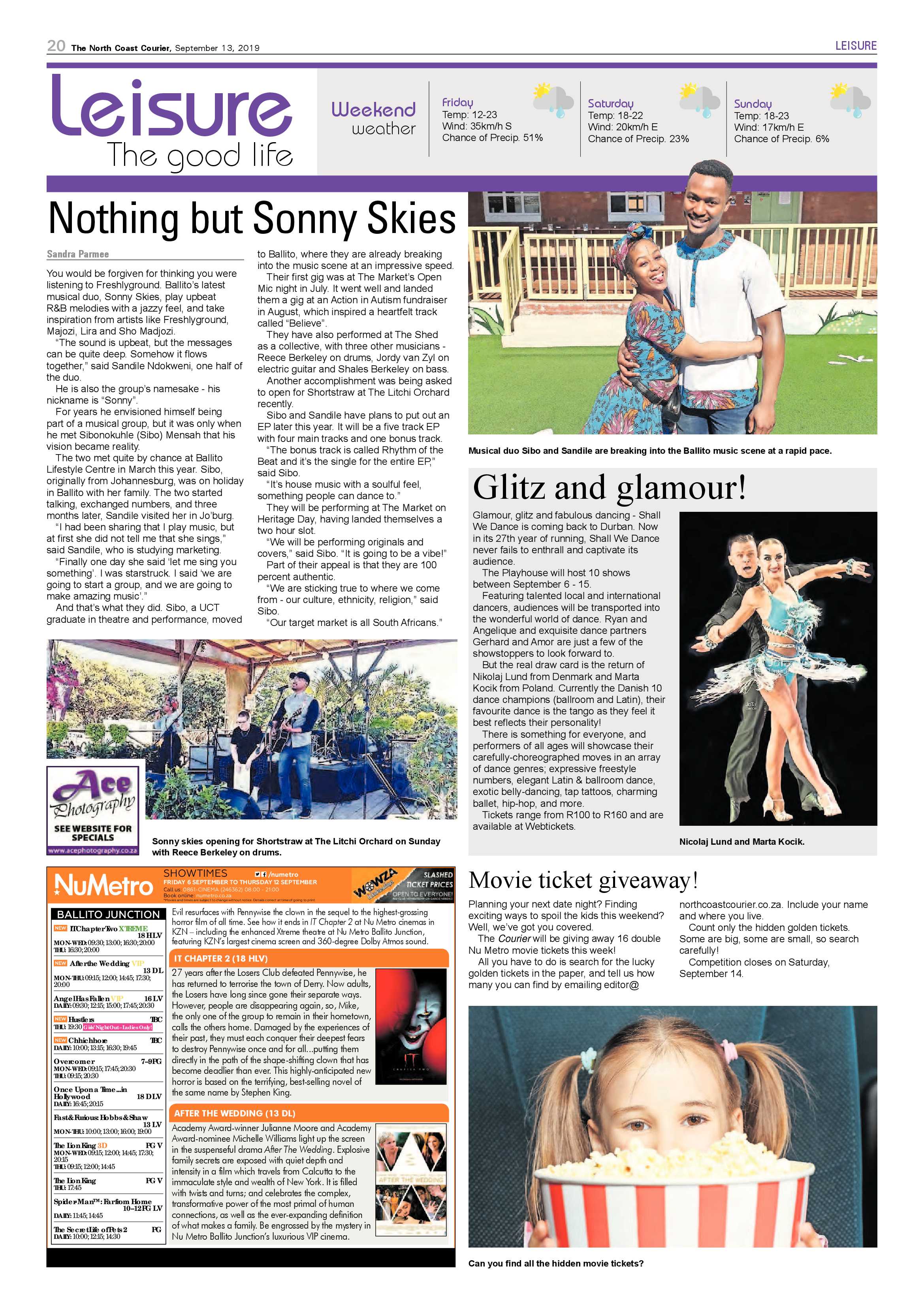 North Coast Courier 13 September 2019 page 20