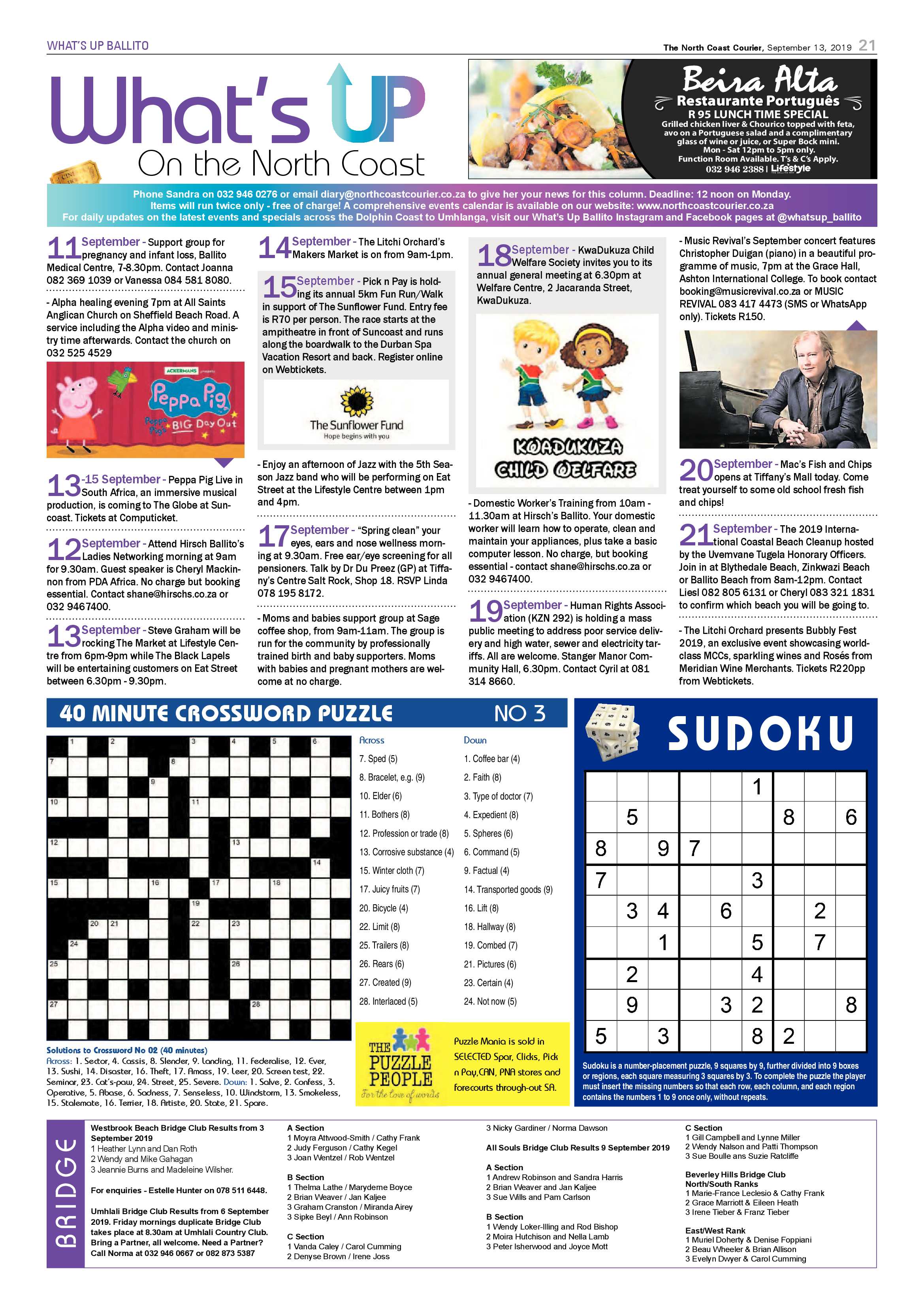 North Coast Courier 13 September 2019 page 21