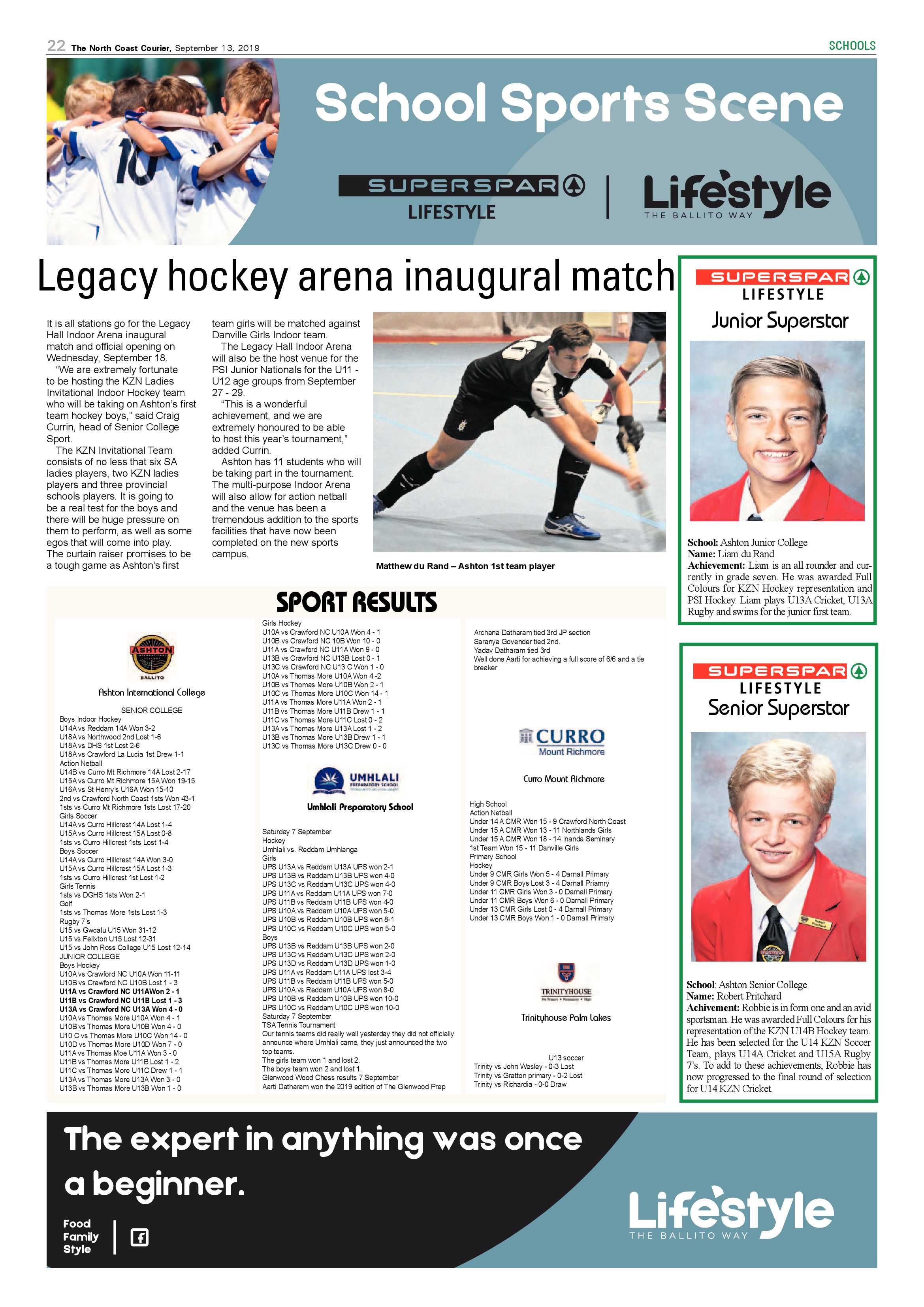 North Coast Courier 13 September 2019 page 22