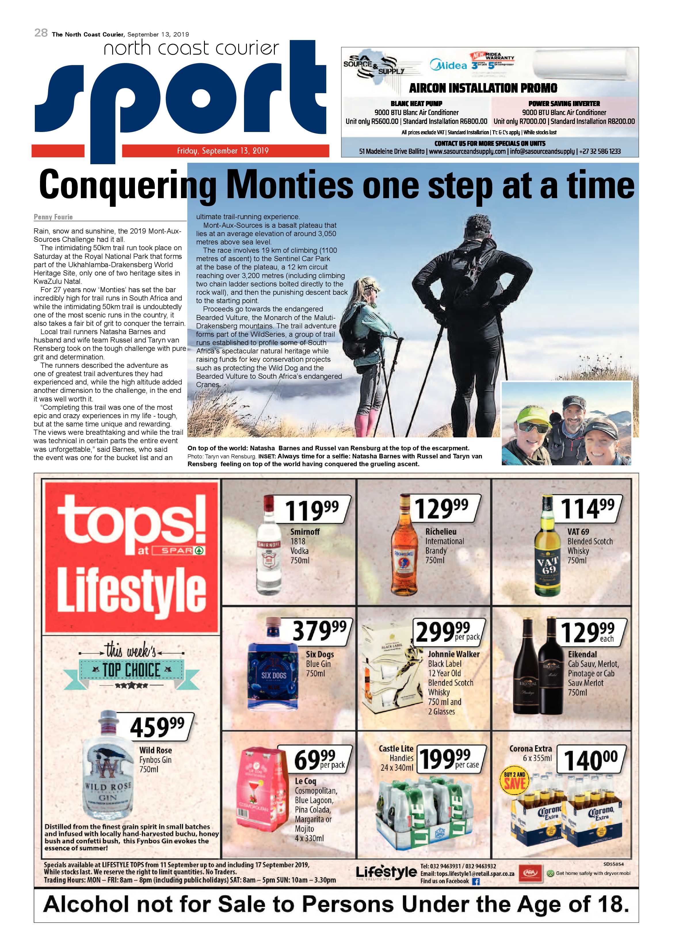 North Coast Courier 13 September 2019 page 28