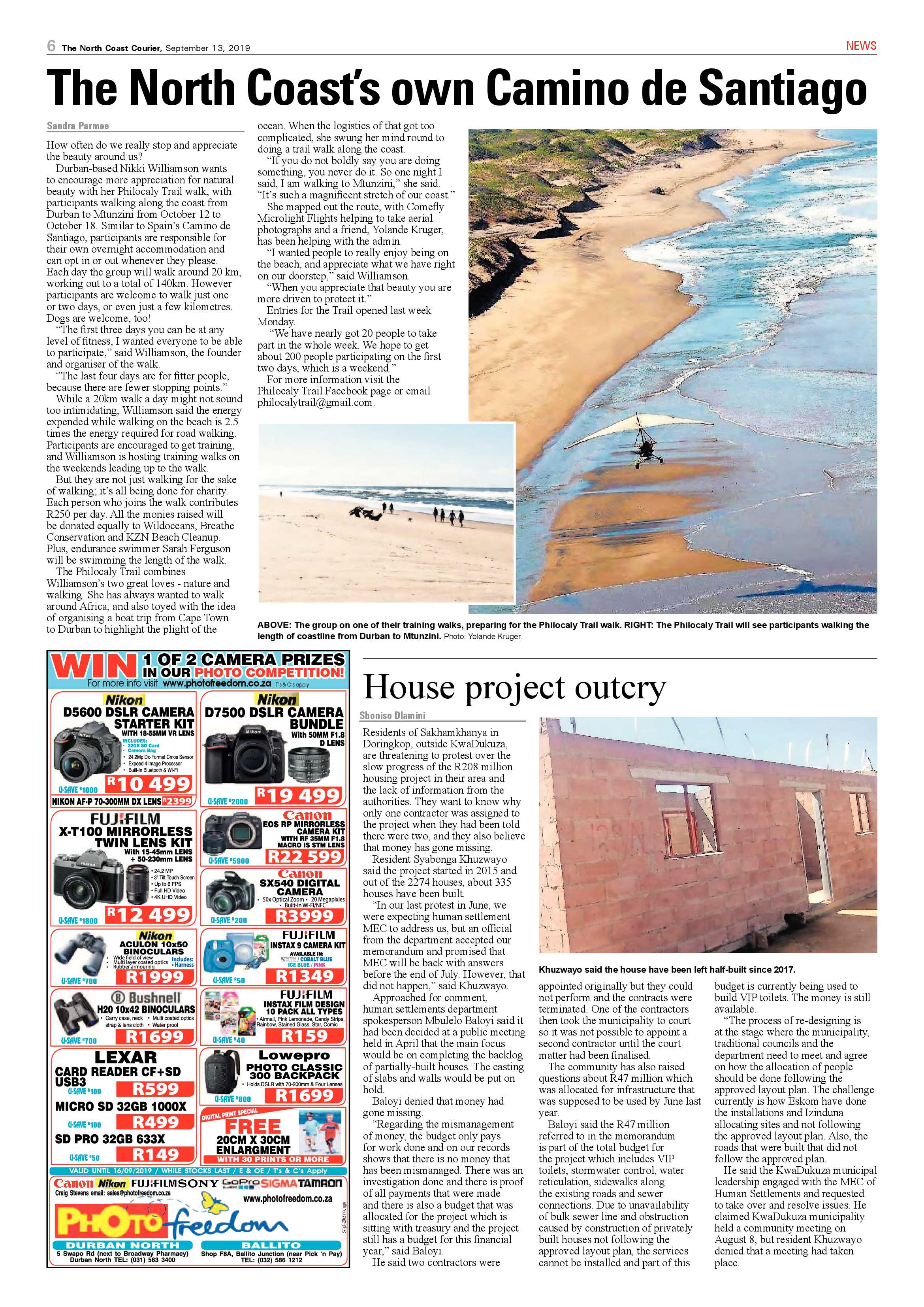 North Coast Courier 13 September 2019 page 6